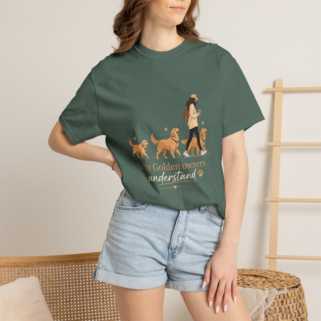 Golden Retriever Owner T-Shirt — "Only Golden Owners"