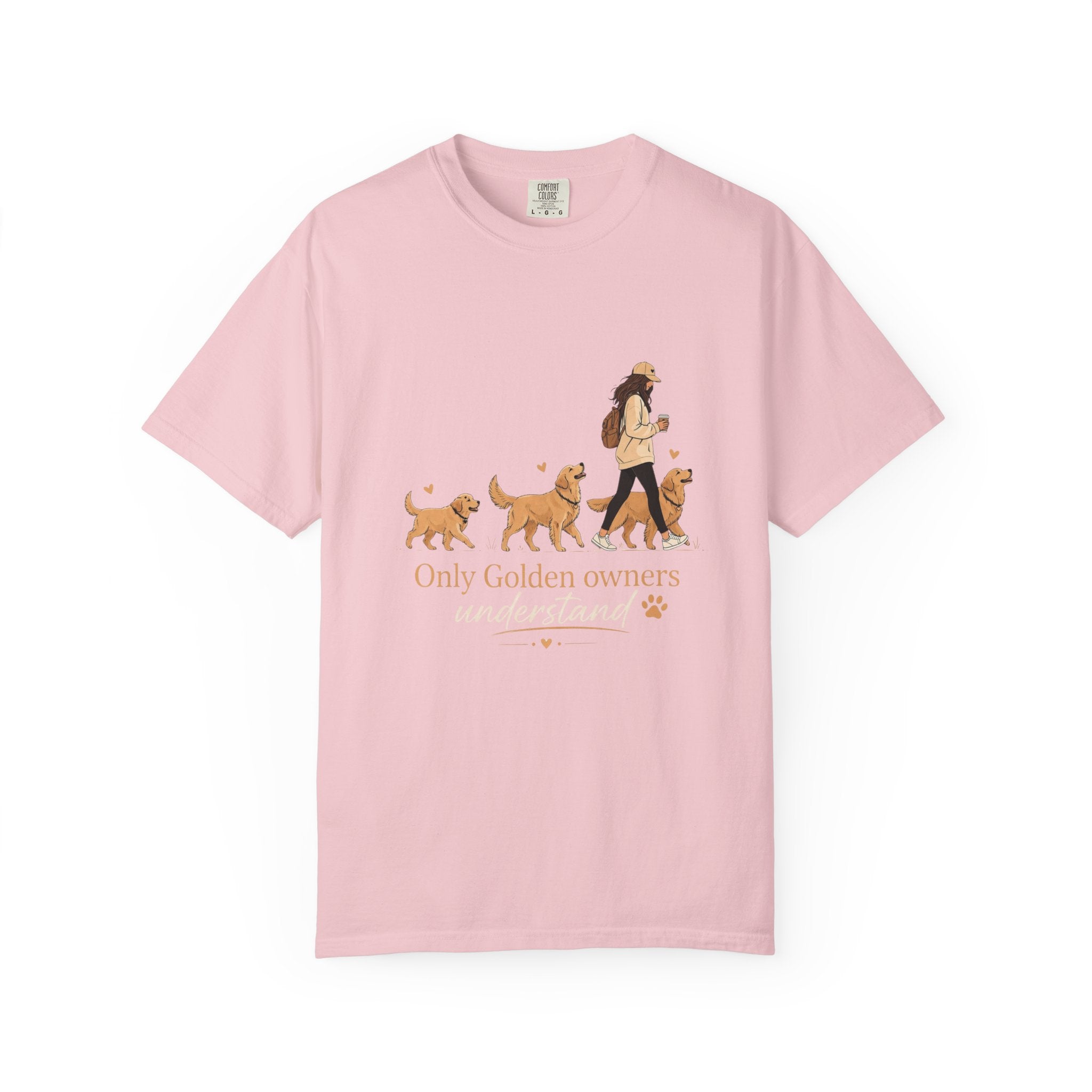 Golden Retriever Owner T-Shirt — "Only Golden Owners"