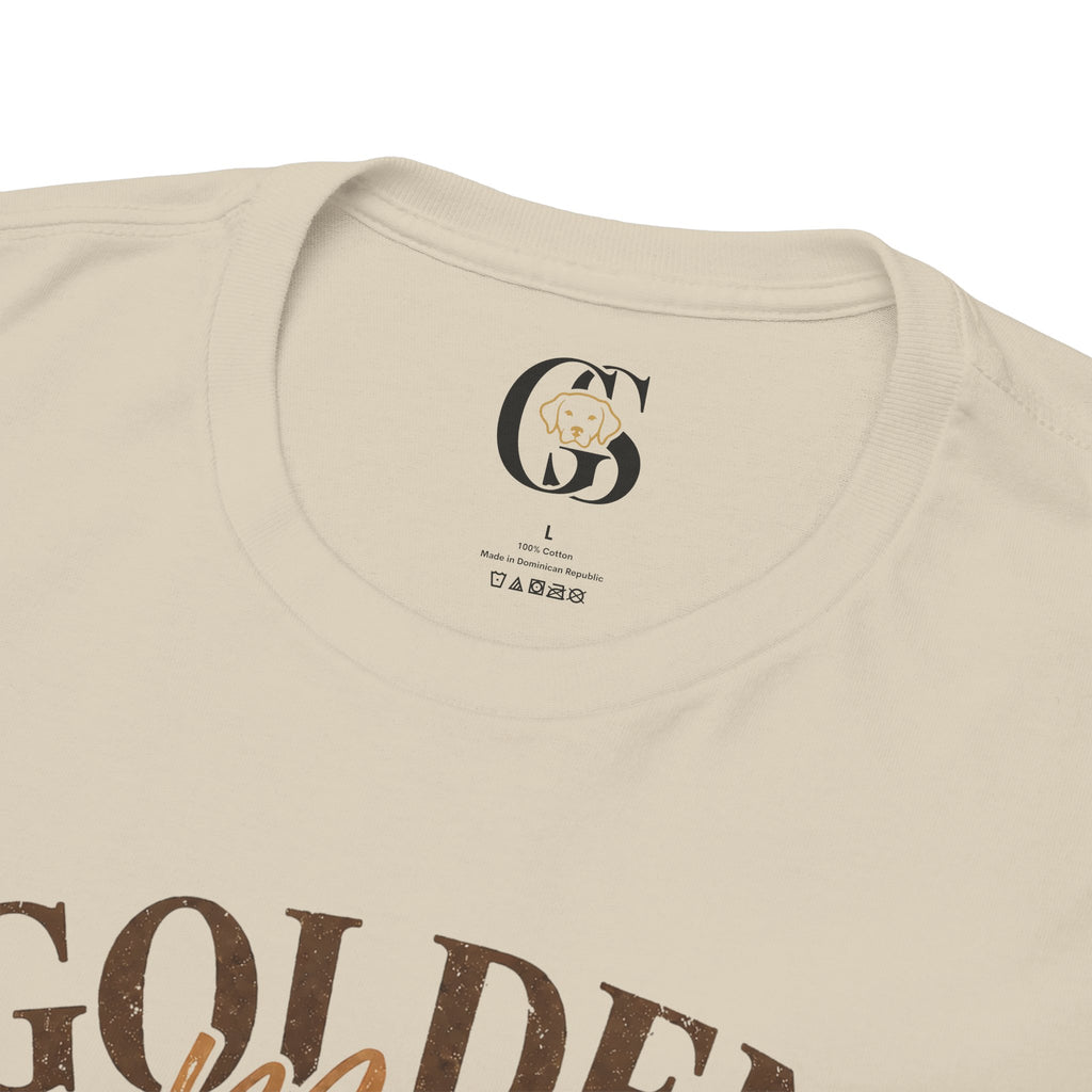 Golden Retriever Mom T-Shirt — "Golden Mom" Dog Lover Tee