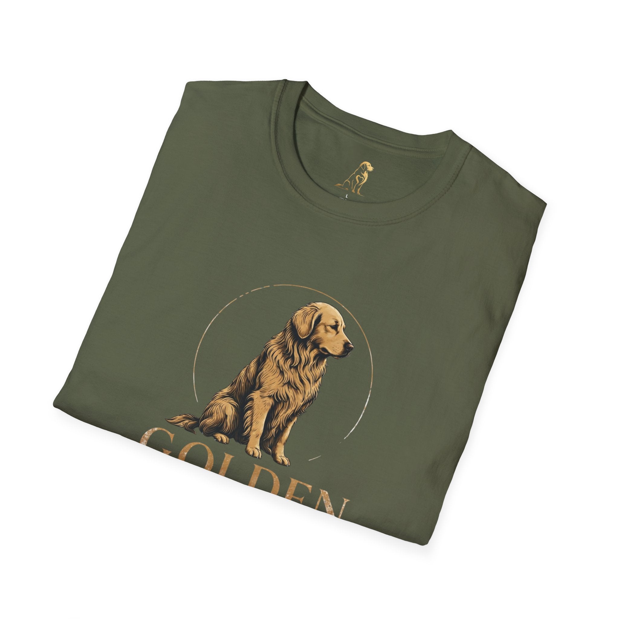 Golden Dad T-Shirt — Golden Retriever Dad Tee