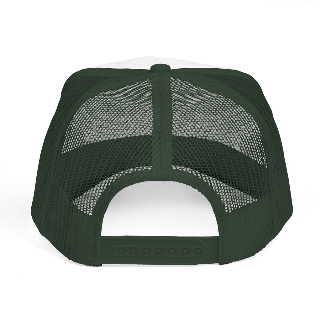 Dog Monogram Trucker Cap — Personalized Pet Initial Hat