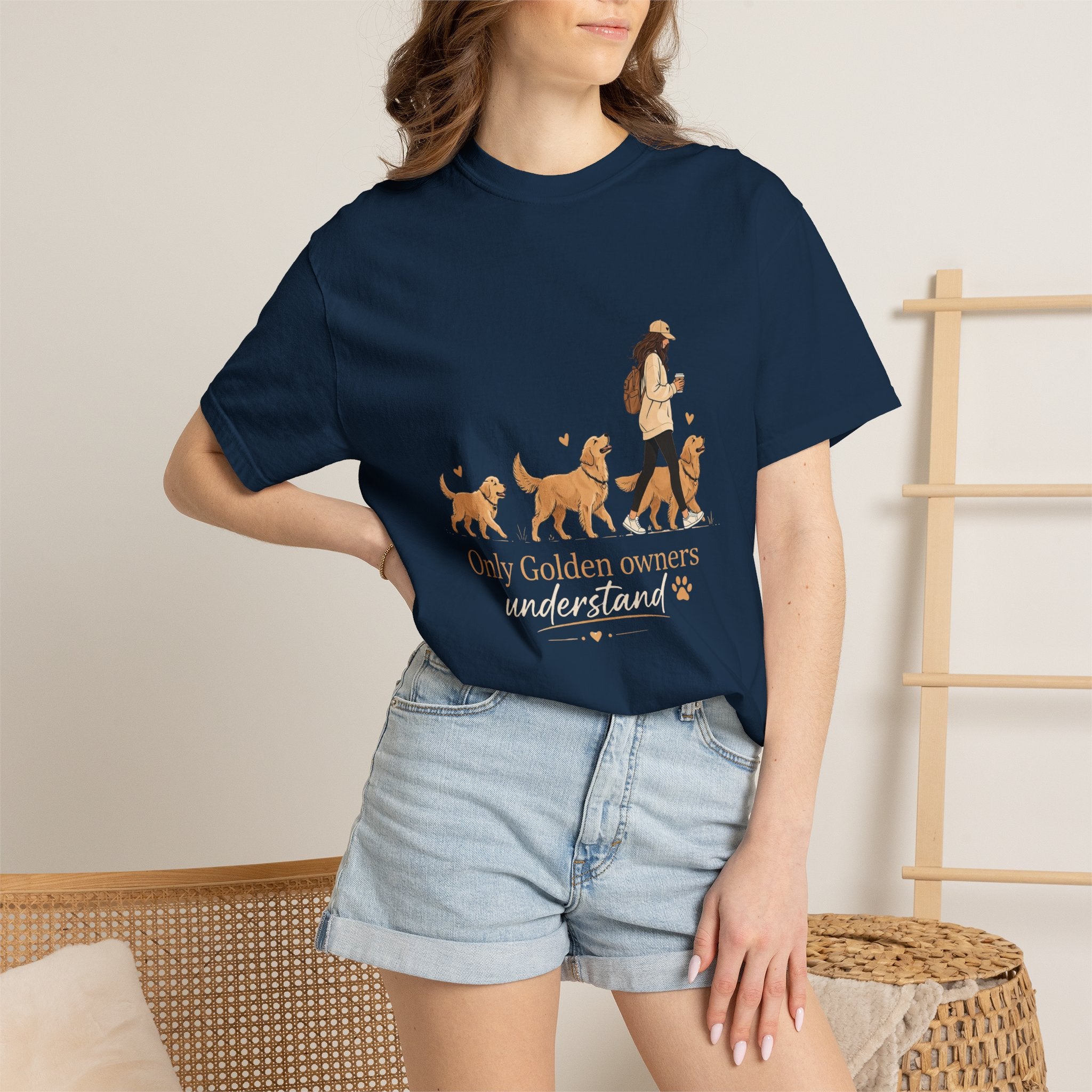 Golden Retriever Owner T-Shirt — "Only Golden Owners"
