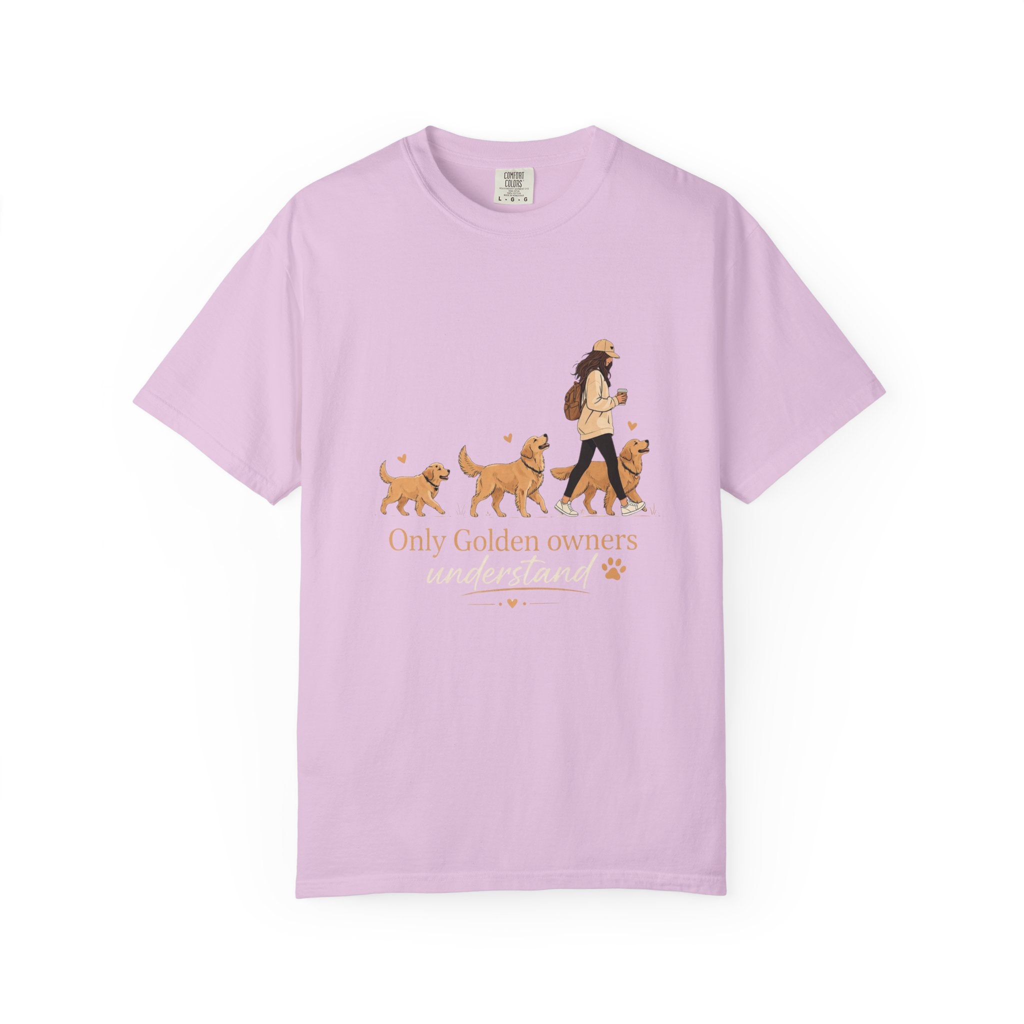 Golden Retriever Owner T-Shirt — "Only Golden Owners"