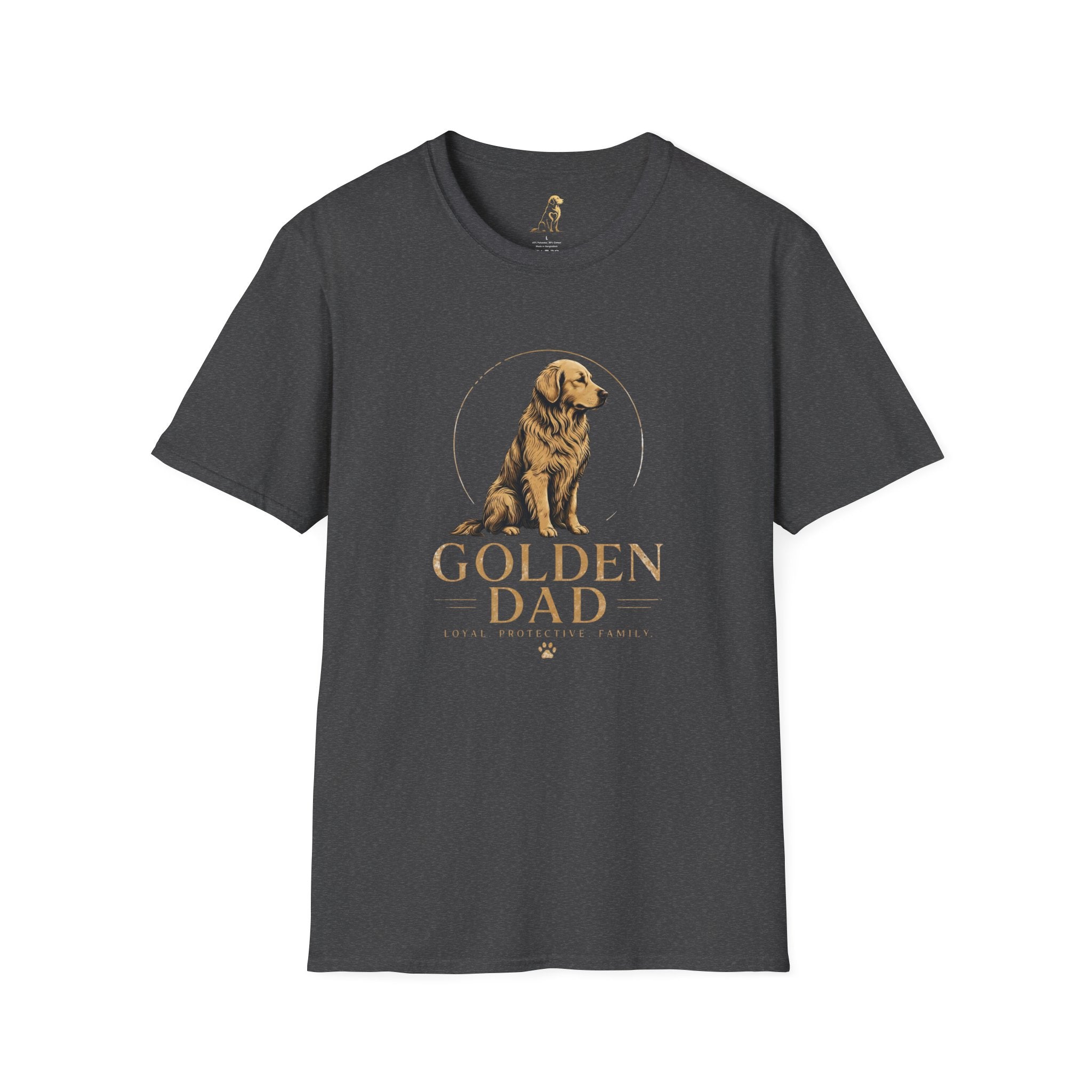 Golden Dad T-Shirt — Golden Retriever Dad Tee