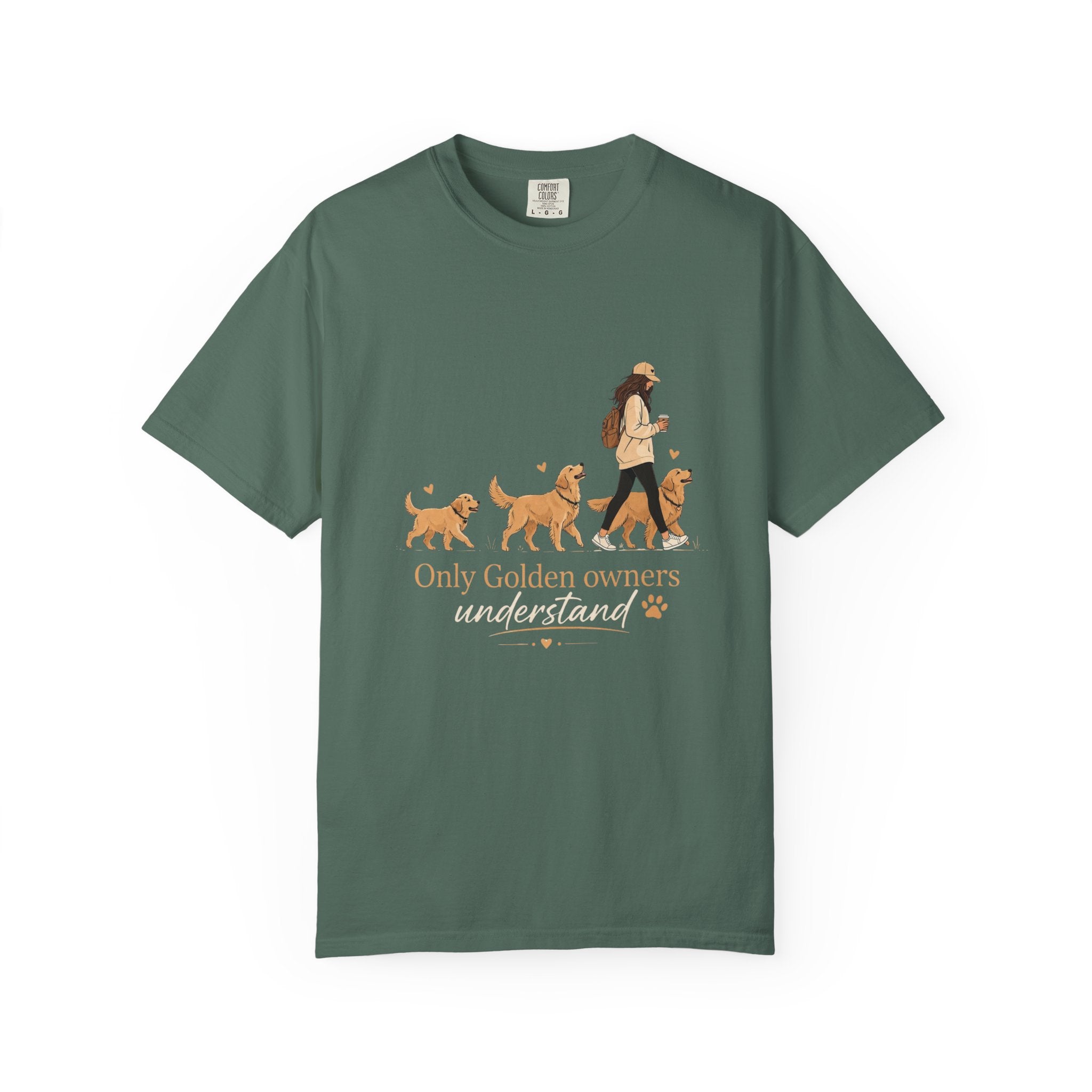 Golden Retriever Owner T-Shirt — "Only Golden Owners"