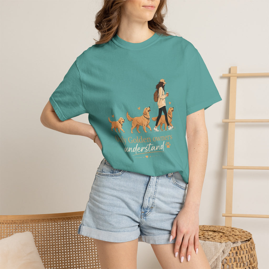 Golden Retriever Owner T-Shirt — "Only Golden Owners"