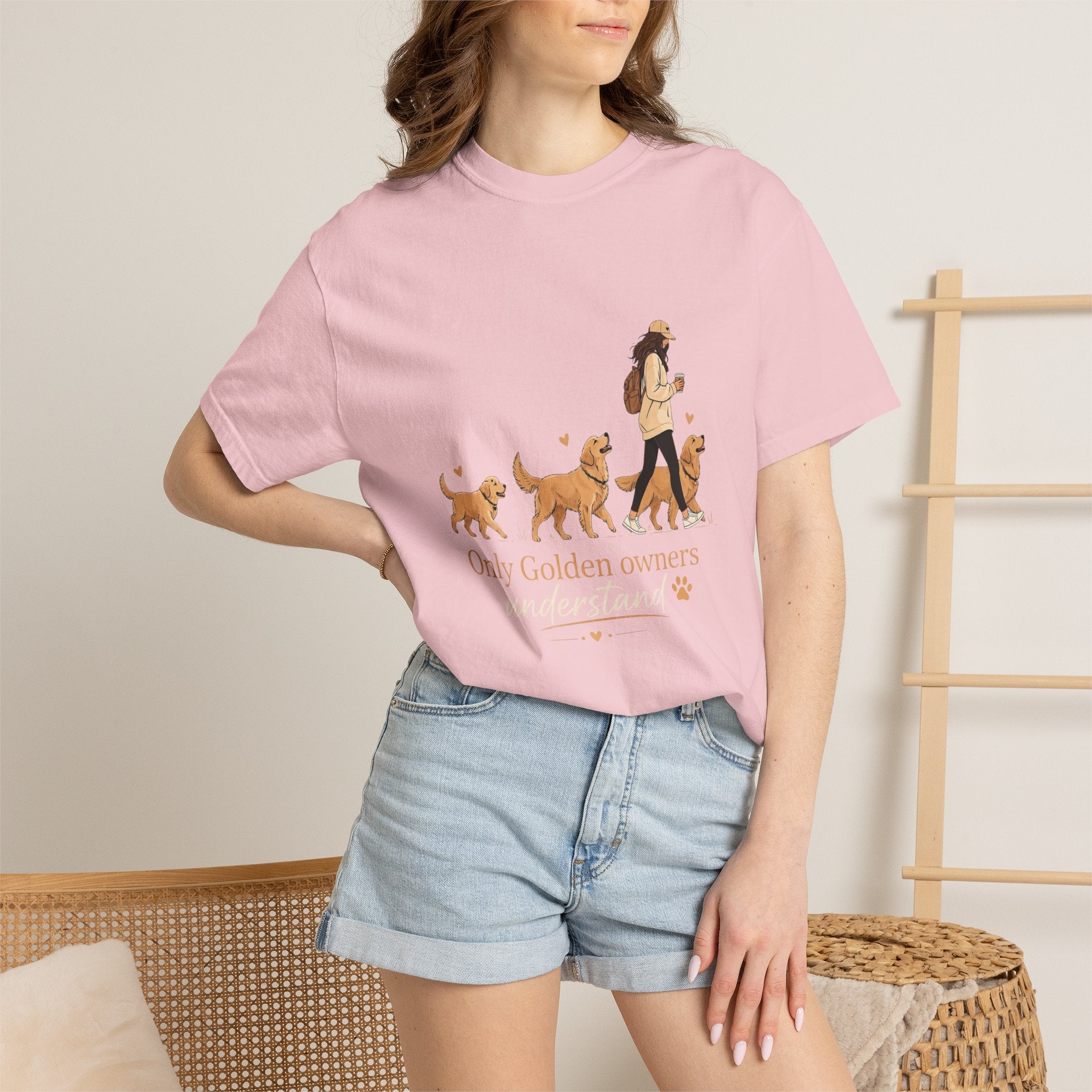 Golden Retriever Owner T-Shirt — "Only Golden Owners"