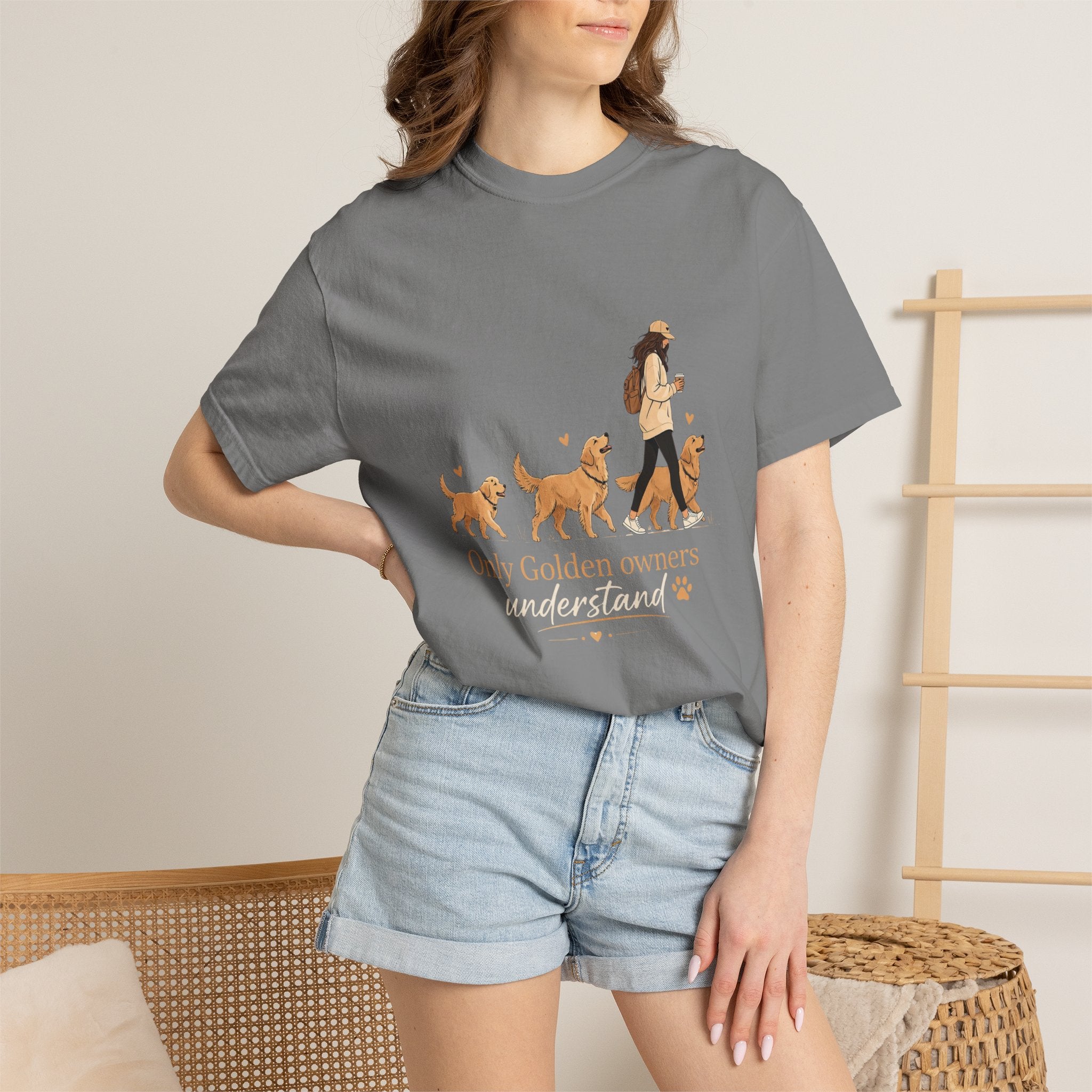 Golden Retriever Owner T-Shirt — "Only Golden Owners"