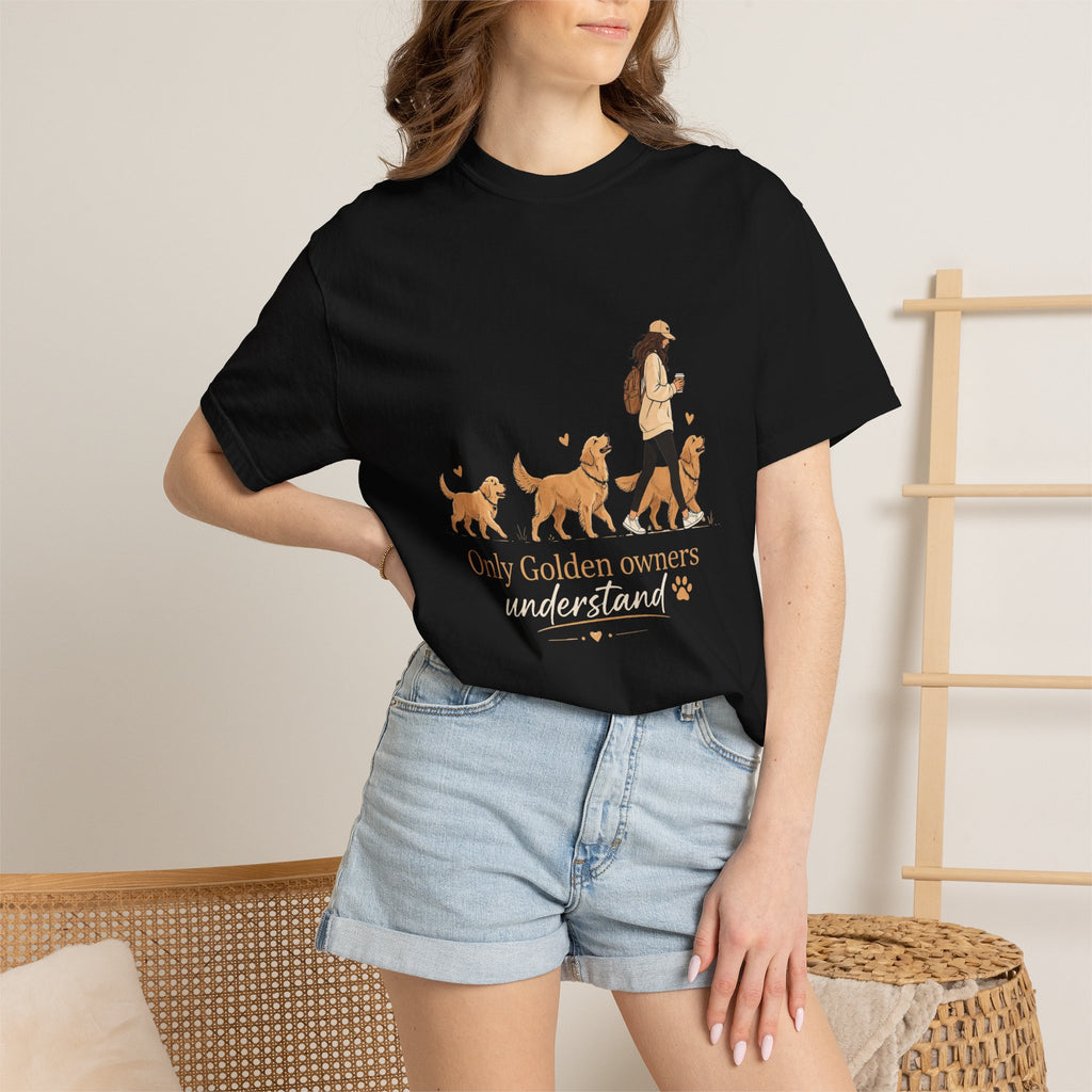 Golden Retriever Owner T-Shirt — "Only Golden Owners"