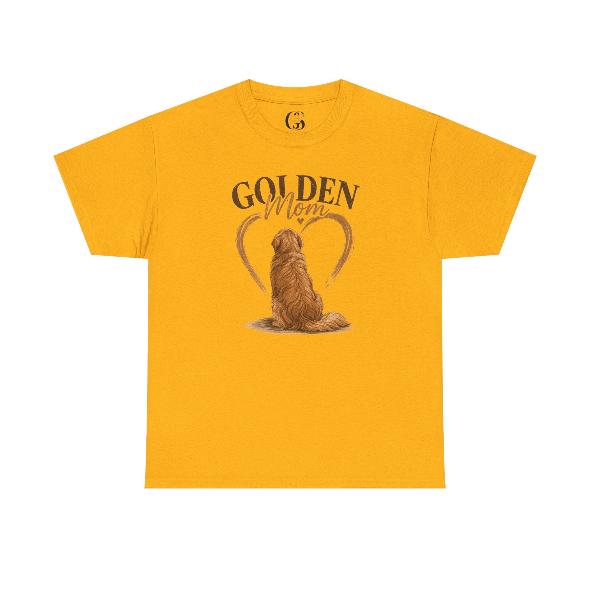Golden Retriever Mom T-Shirt — "Golden Mom" Dog Lover Tee