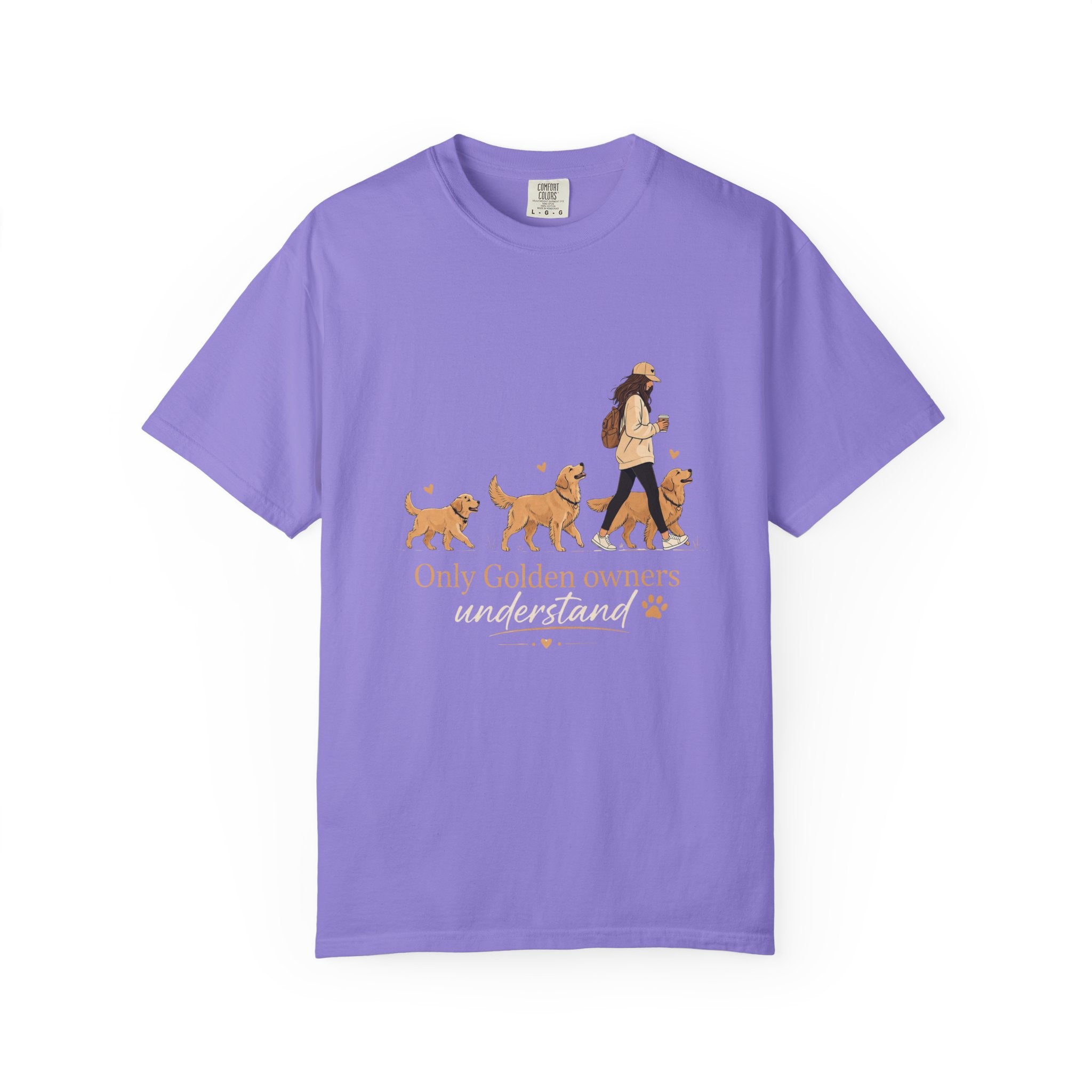 Golden Retriever Owner T-Shirt — "Only Golden Owners"