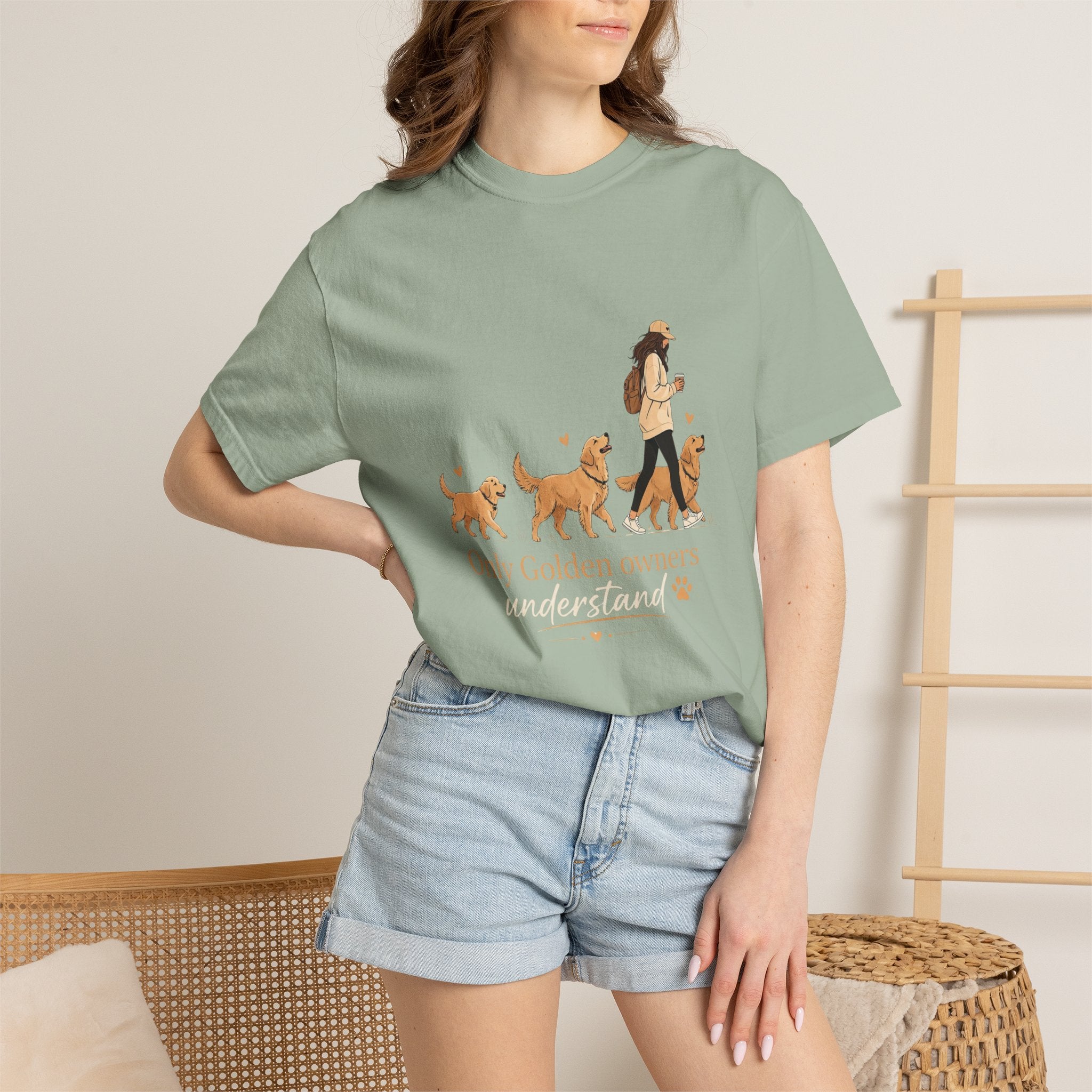 Golden Retriever Owner T-Shirt — "Only Golden Owners"