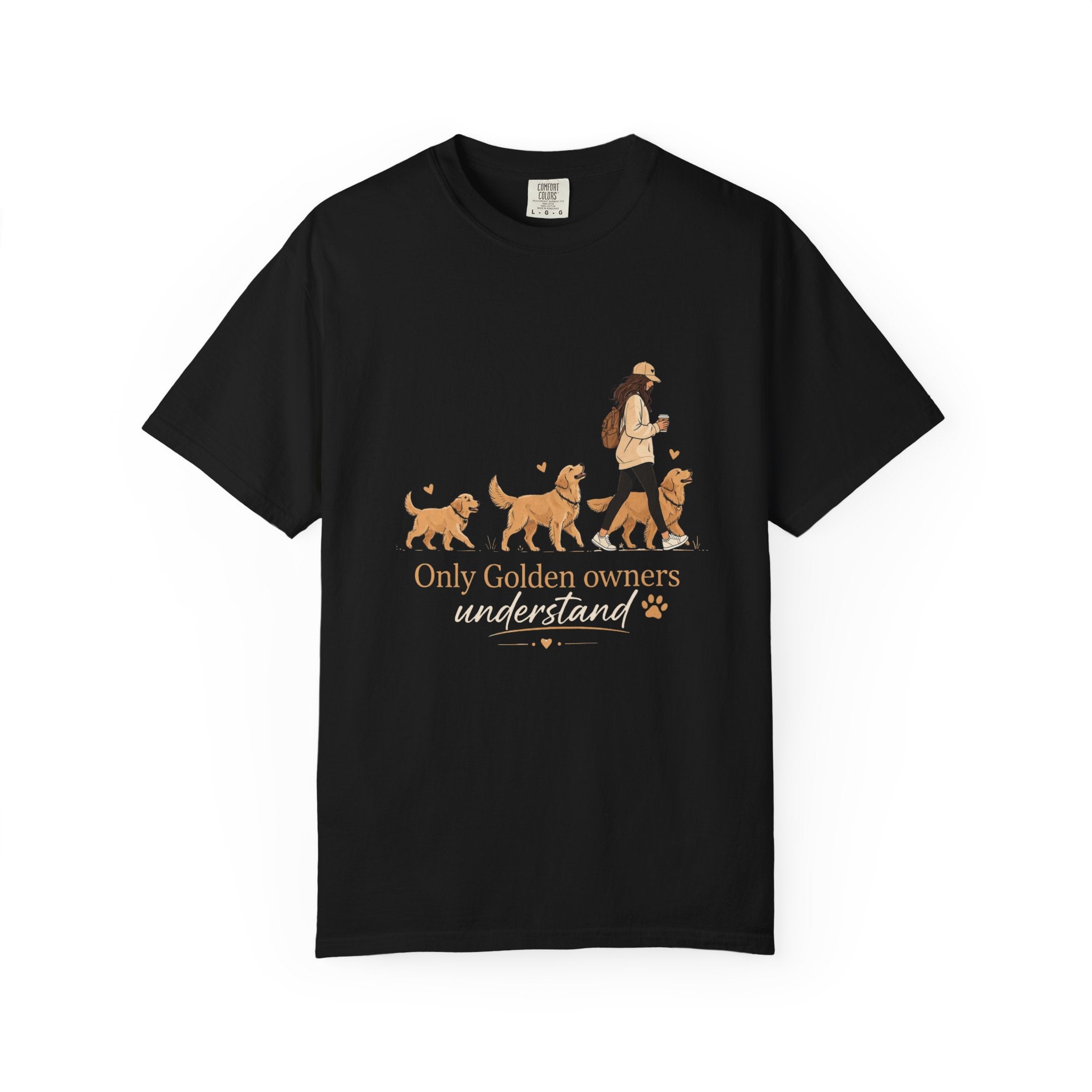 Golden Retriever Owner T-Shirt — "Only Golden Owners"