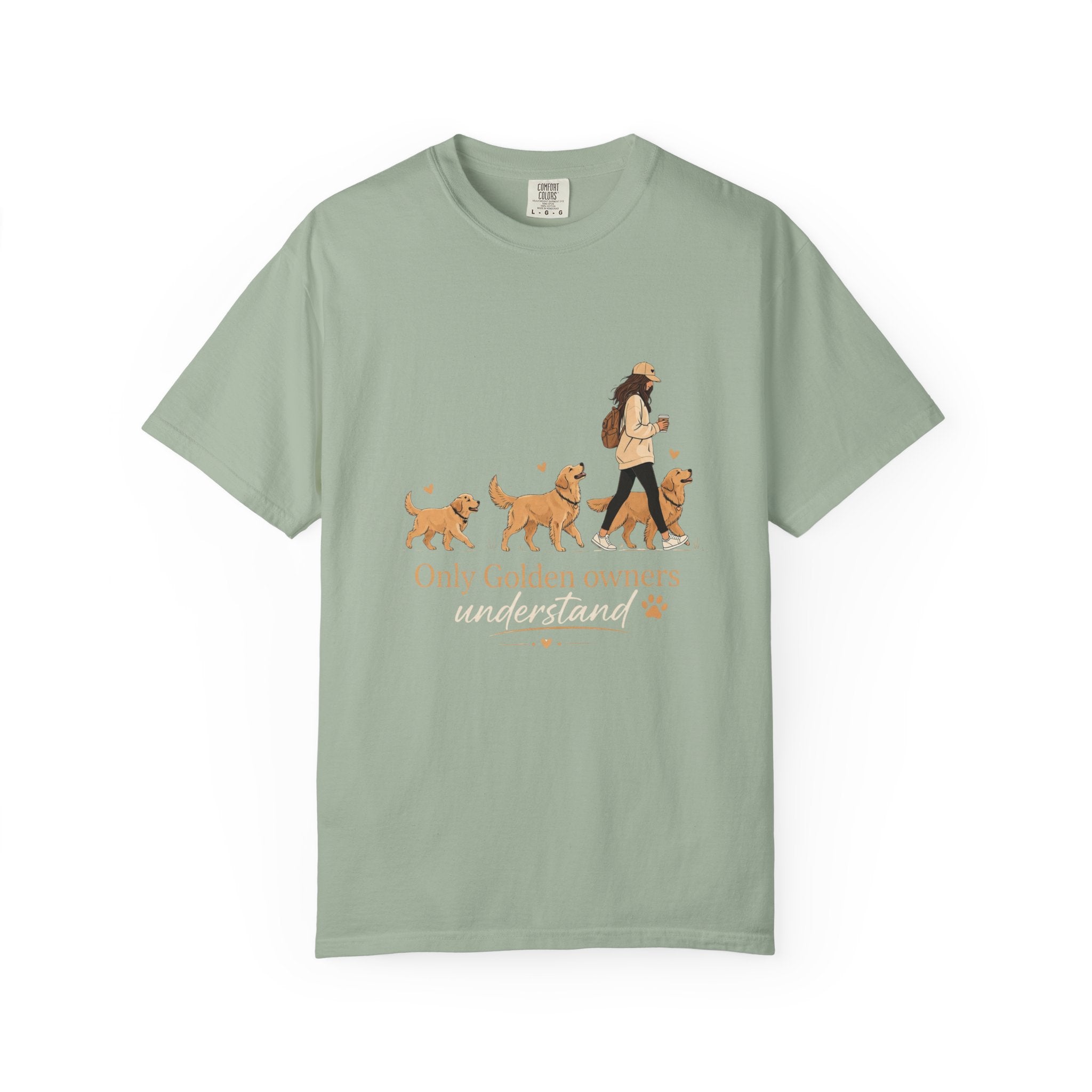Golden Retriever Owner T-Shirt — "Only Golden Owners"