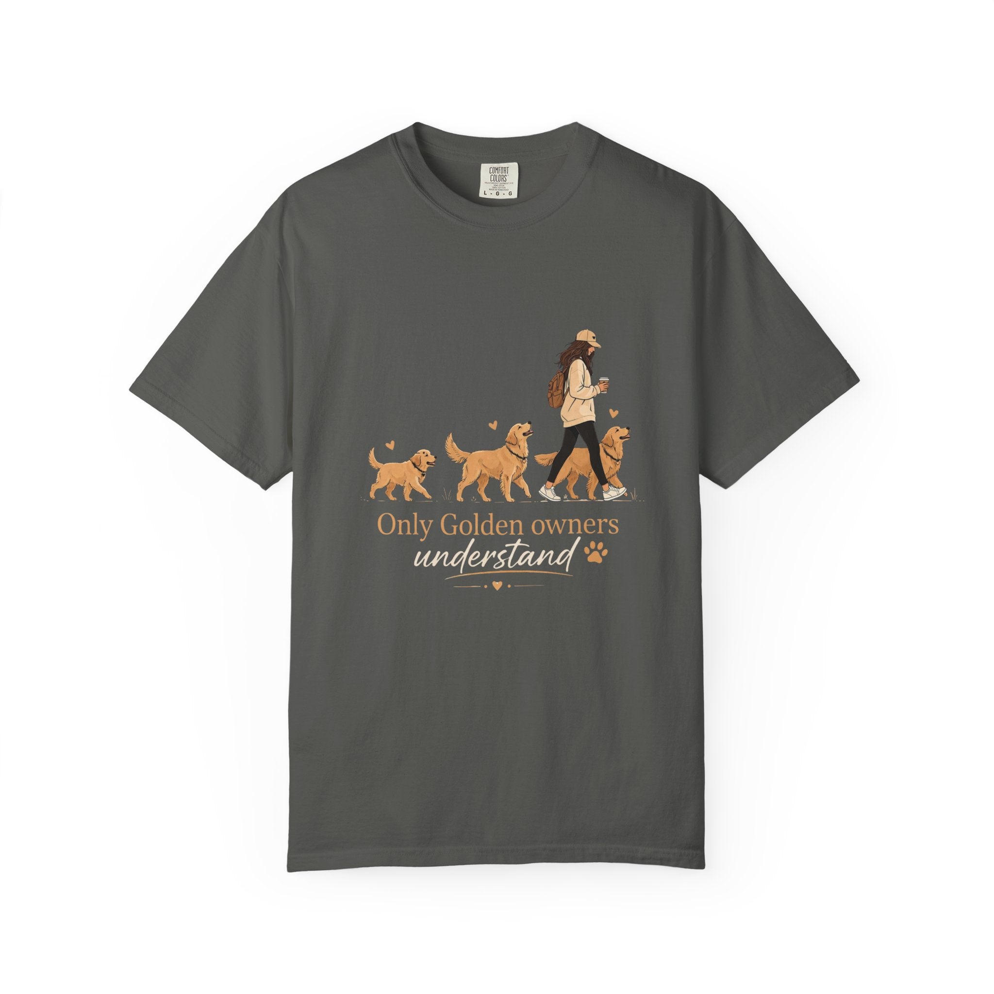 Golden Retriever Owner T-Shirt — "Only Golden Owners"