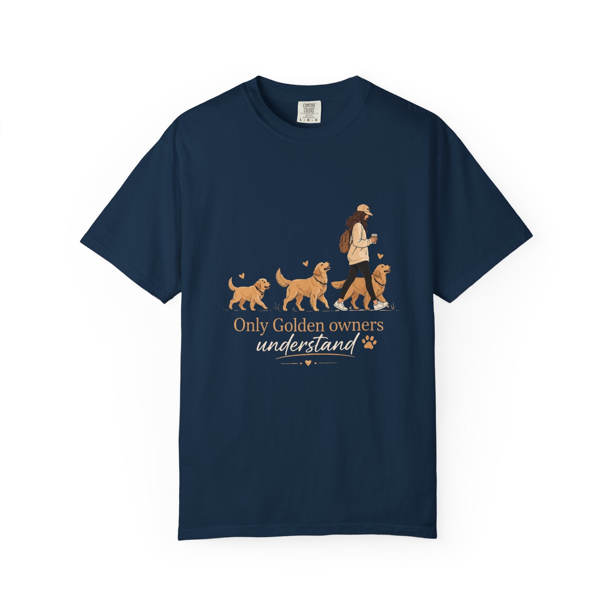 Golden Retriever Owner T-Shirt — "Only Golden Owners"