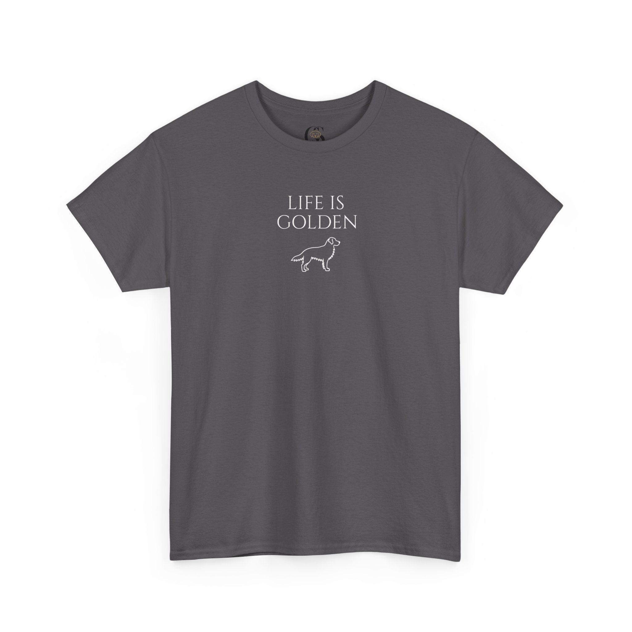 Life Is Golden Golden Retriever Tee