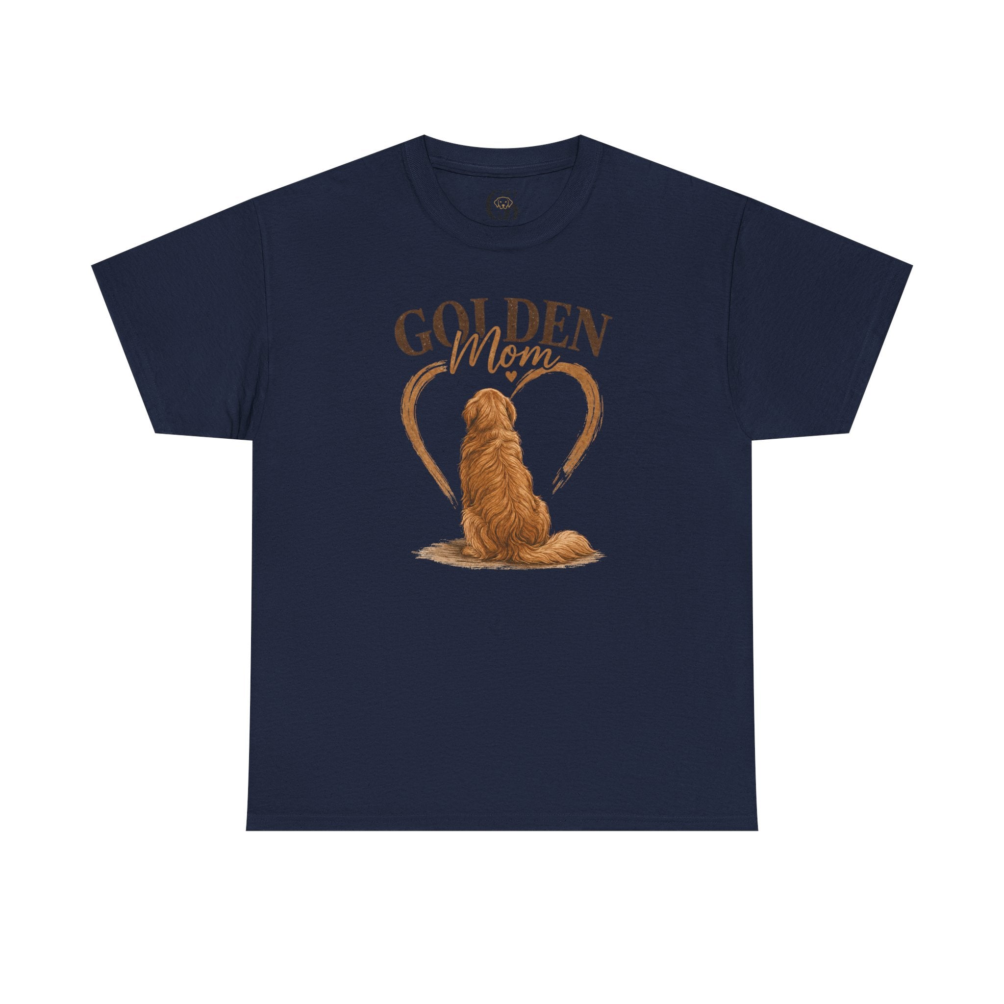 Golden Retriever Mom T-Shirt — "Golden Mom" Dog Lover Tee