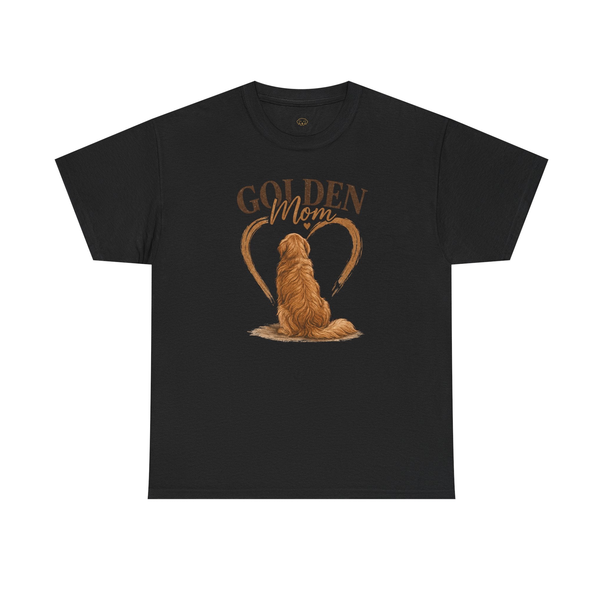 Golden Retriever Mom T-Shirt — "Golden Mom" Dog Lover Tee