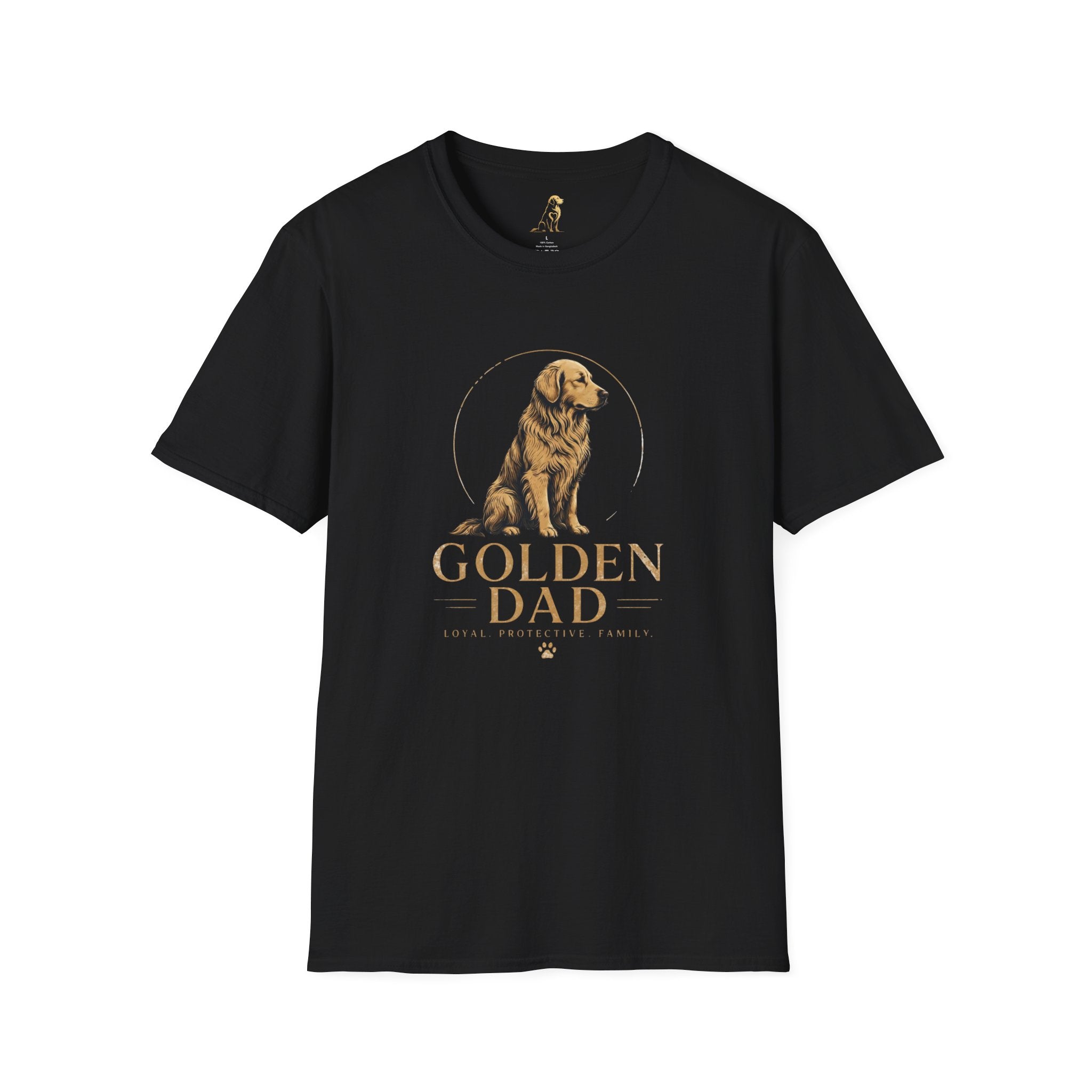 Golden Dad T-Shirt — Golden Retriever Dad Tee