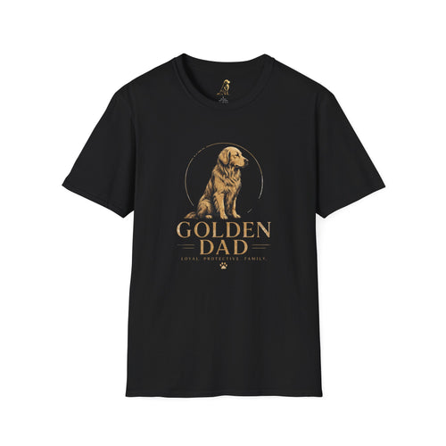 Golden Dad T-Shirt — Golden Retriever Dad Tee