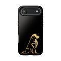 Golden Retriever Heart Phone Case