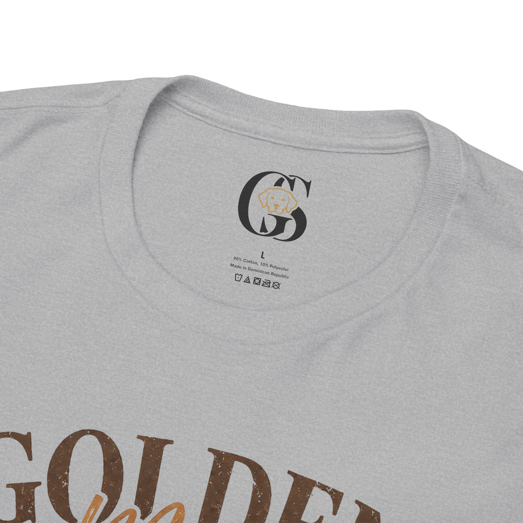 Golden Retriever Mom T-Shirt — "Golden Mom" Dog Lover Tee