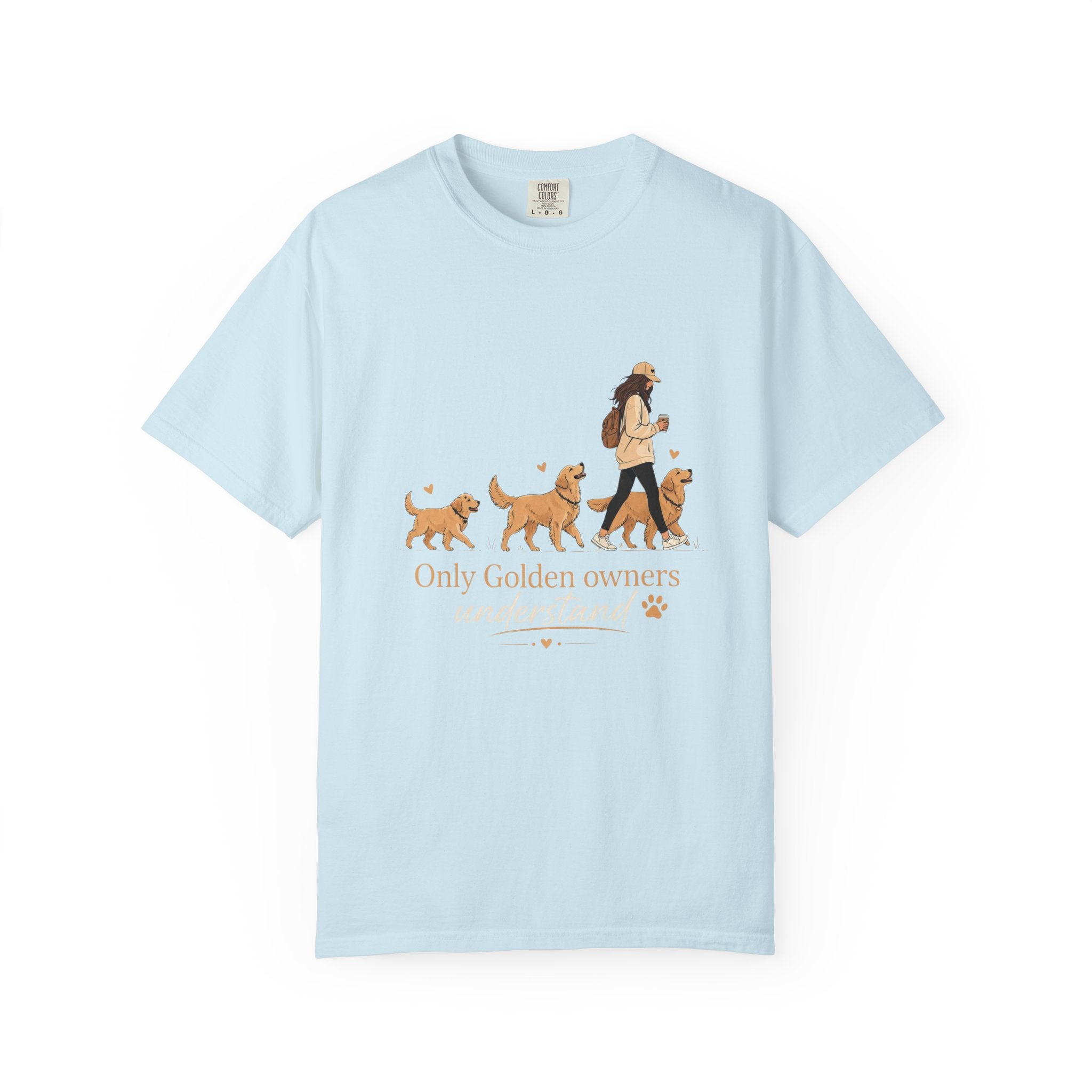Golden Retriever Owner T-Shirt — "Only Golden Owners"
