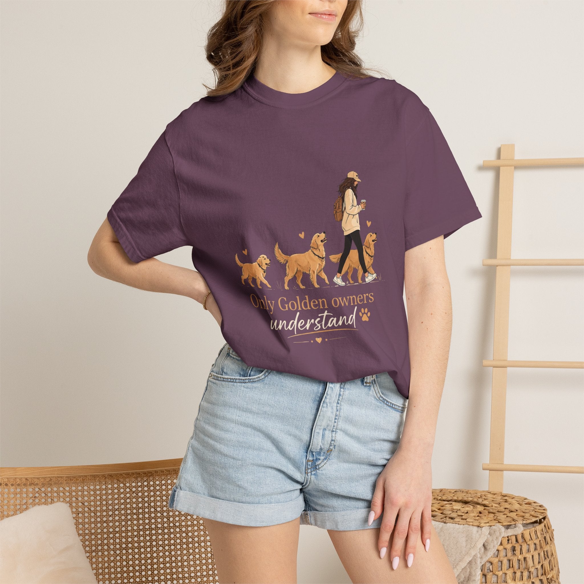 Golden Retriever Owner T-Shirt — "Only Golden Owners"