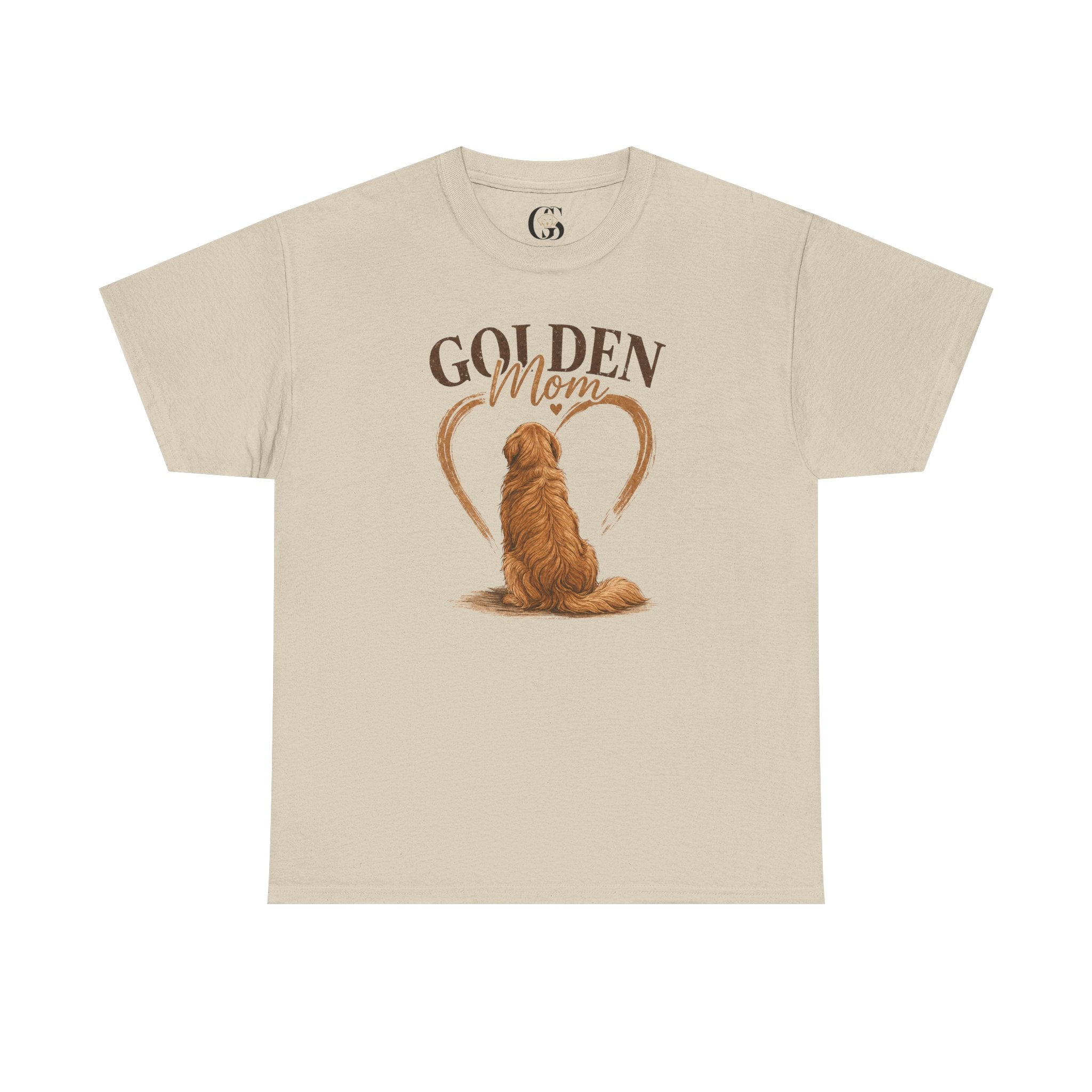 Golden Retriever Mom T-Shirt — "Golden Mom" Dog Lover Tee