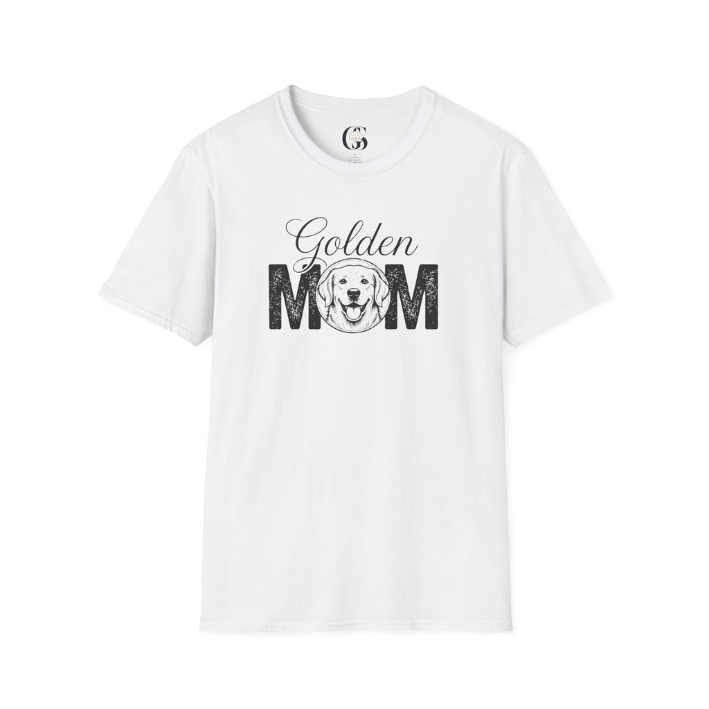Golden Mom T-Shirt – Vintage Golden Retriever Mom Tee
