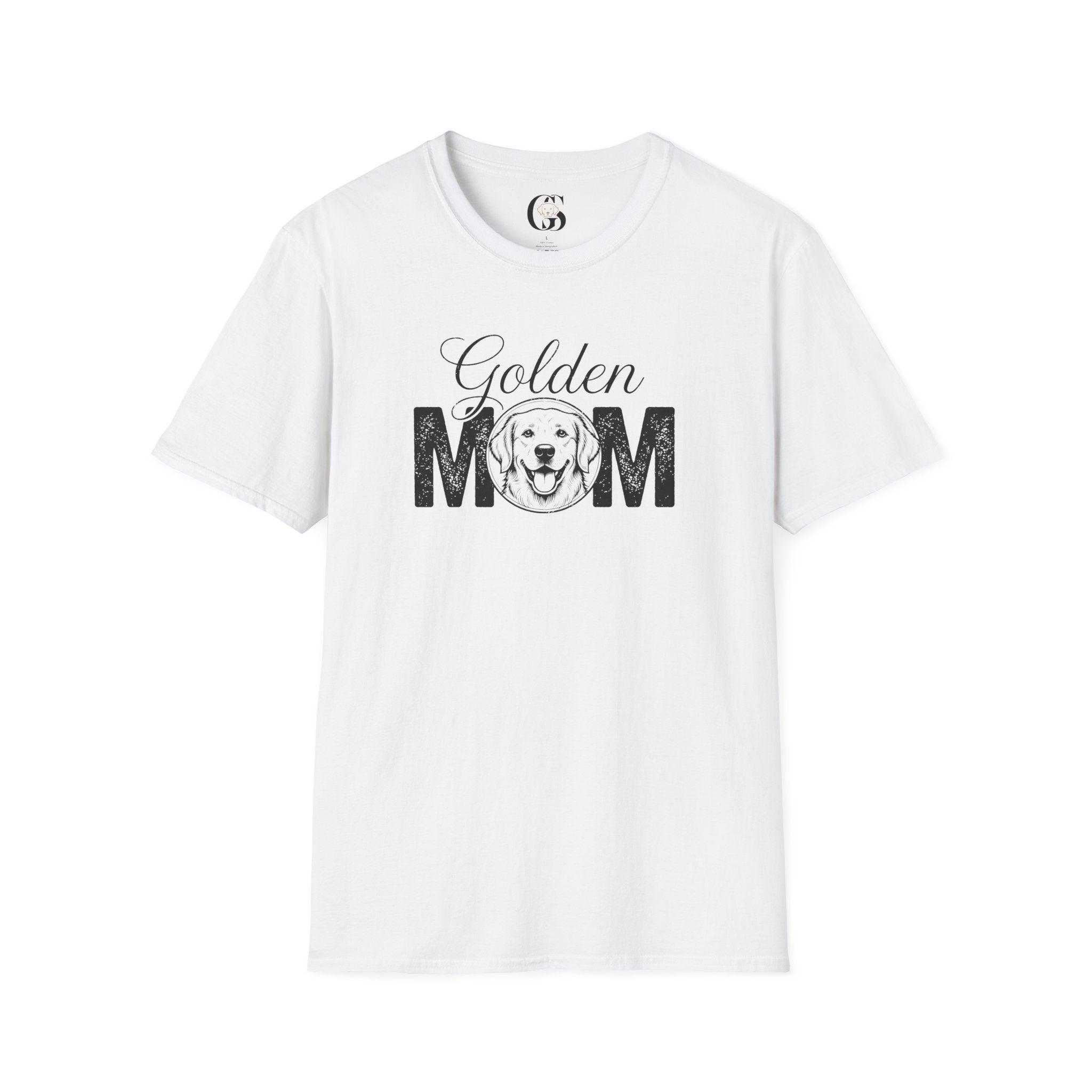 Golden Mom T-Shirt – Vintage Golden Retriever Mom Tee
