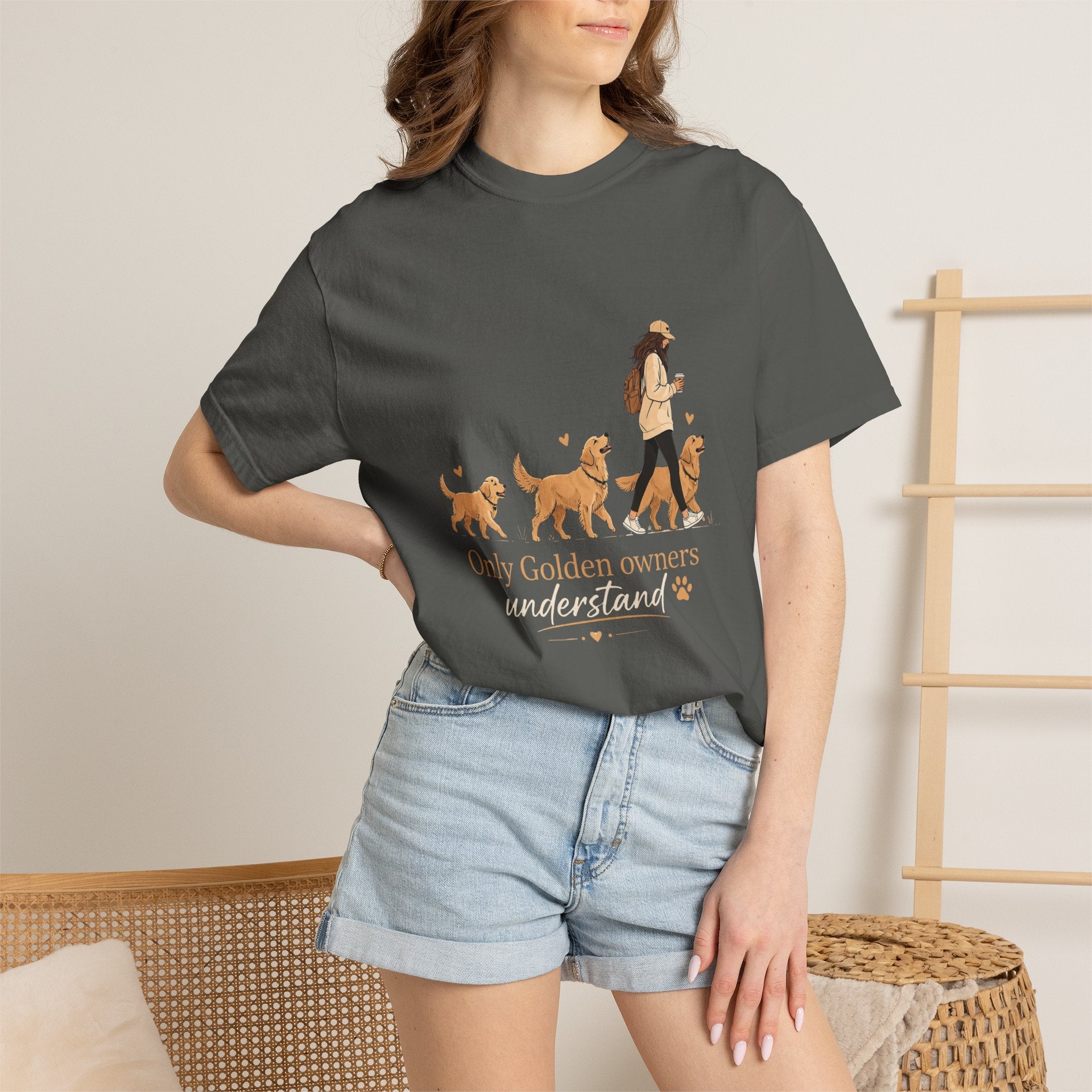 Golden Retriever Owner T-Shirt — "Only Golden Owners"