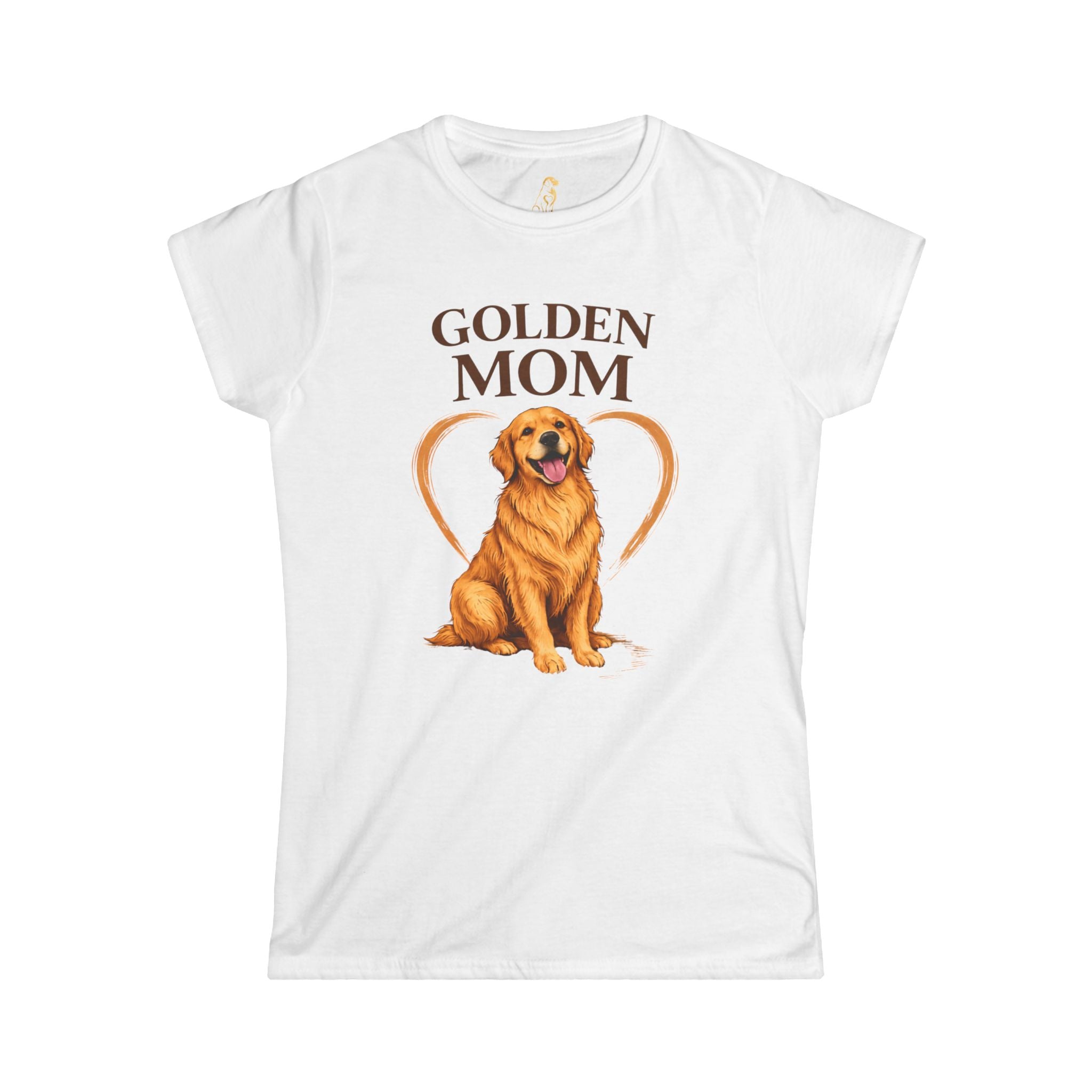 Golden Mom T-Shirt — Women's Golden Retriever Mom Tee