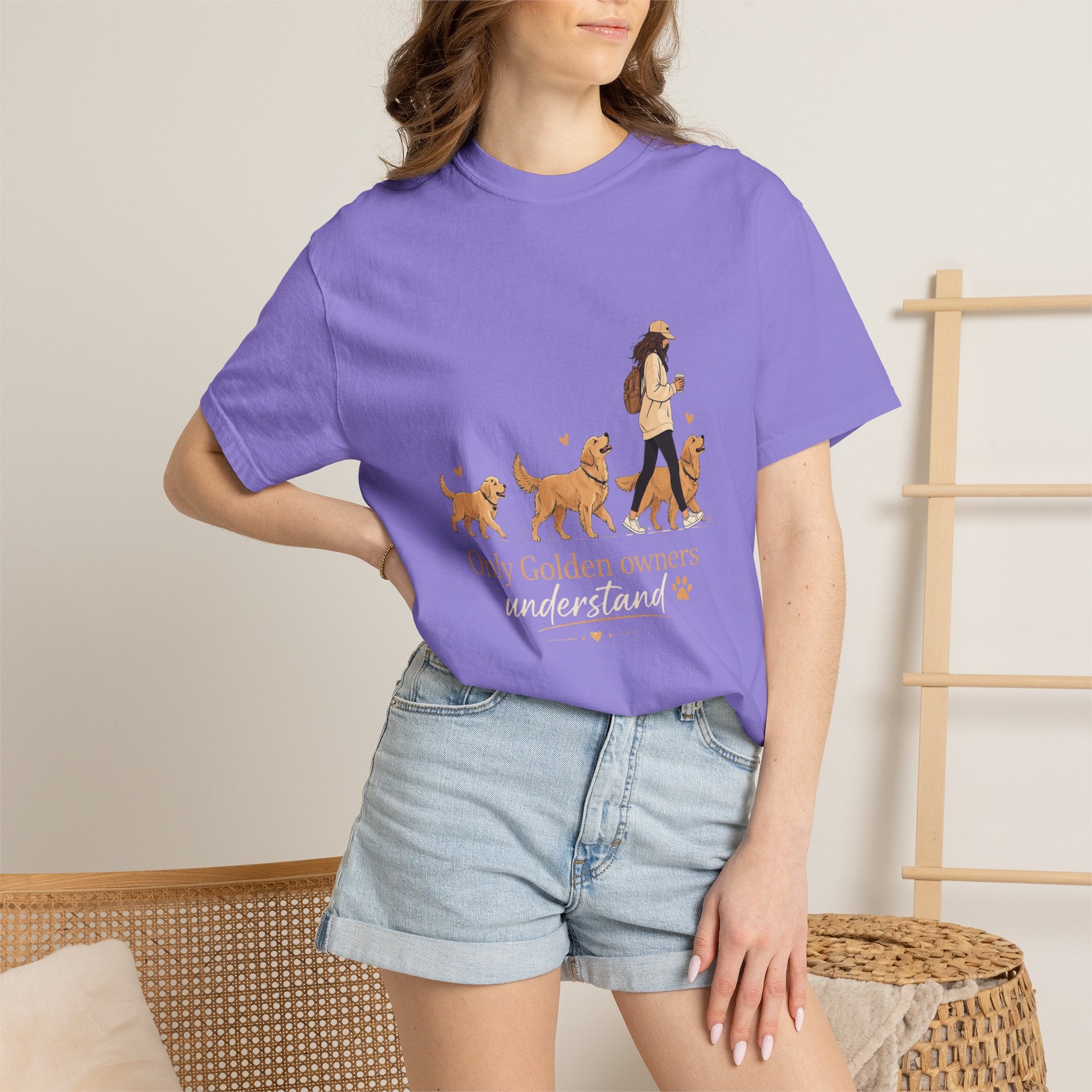 Golden Retriever Owner T-Shirt — "Only Golden Owners"