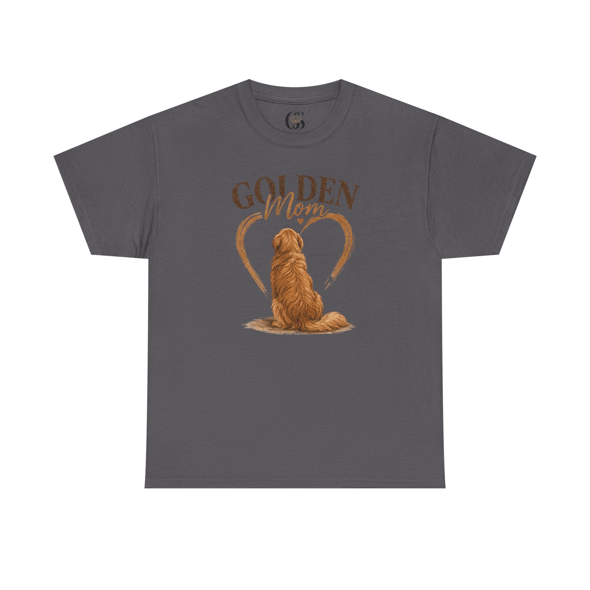 Golden Retriever Mom T-Shirt — "Golden Mom" Dog Lover Tee