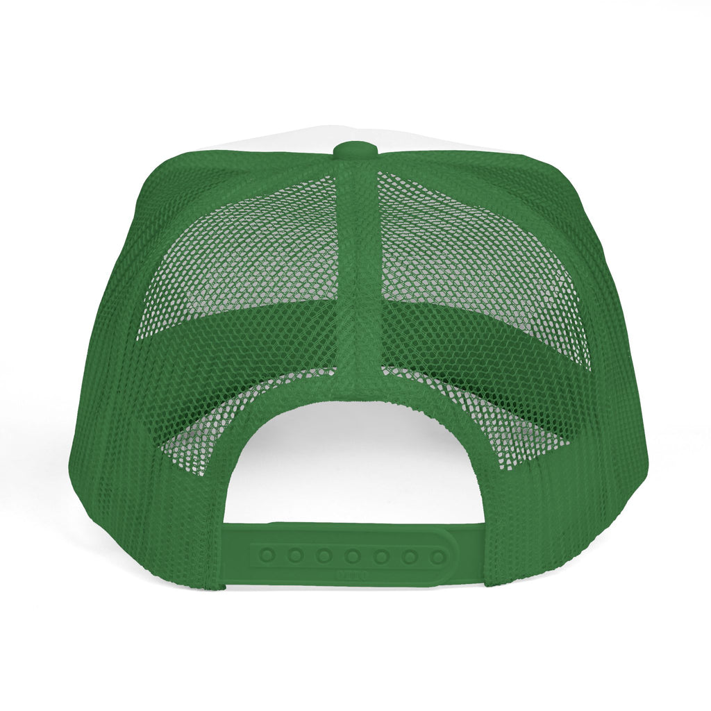 Dog Monogram Trucker Cap — Personalized Pet Initial Hat