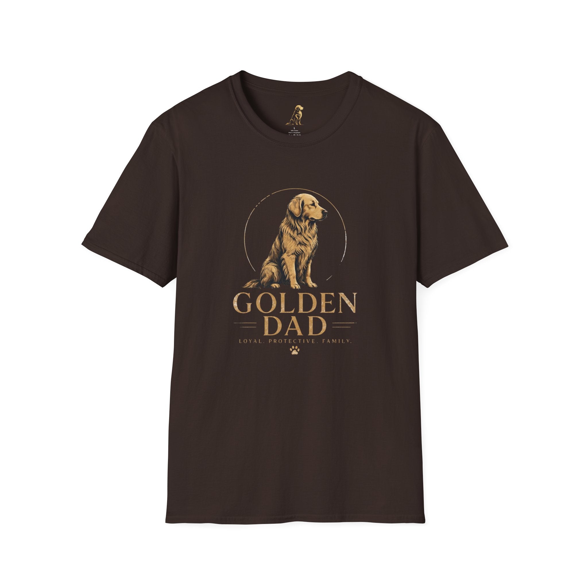 Golden Dad T-Shirt — Golden Retriever Dad Tee