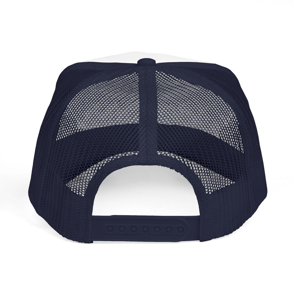 Dog Monogram Trucker Cap — Personalized Pet Initial Hat