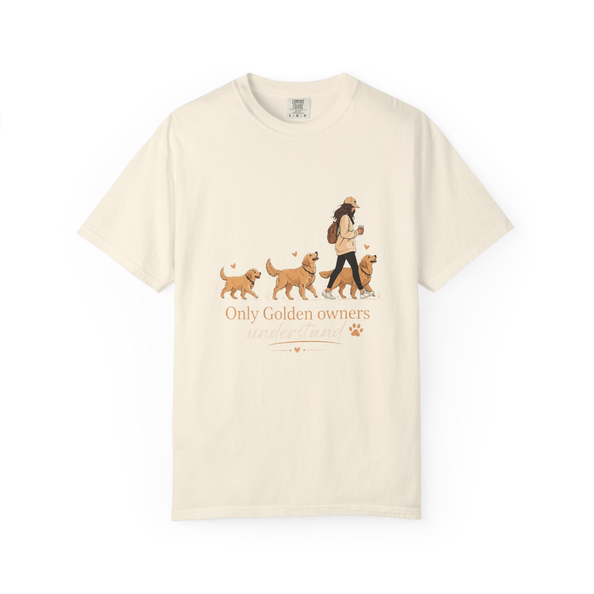 Golden Retriever Owner T-Shirt — "Only Golden Owners"