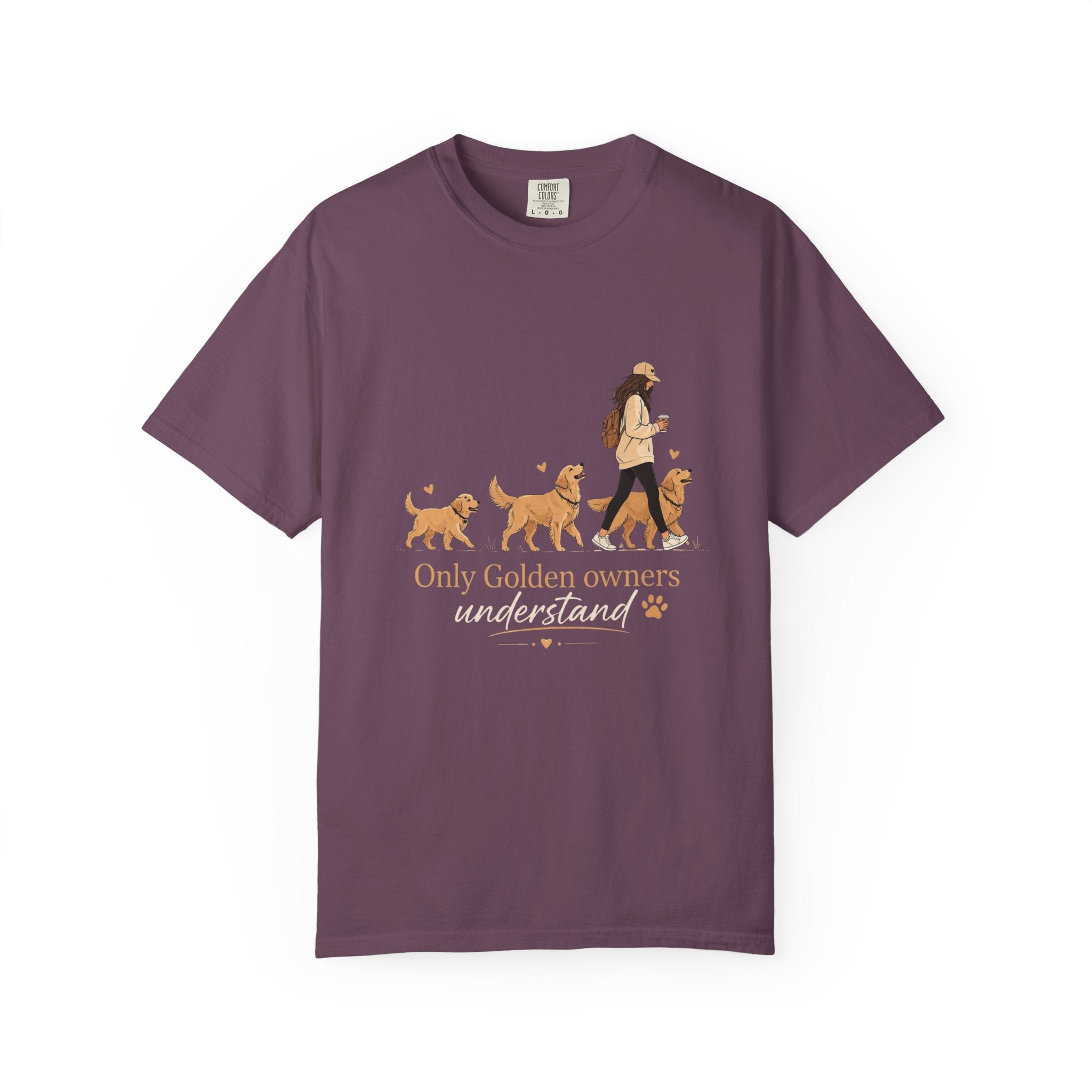 Golden Retriever Owner T-Shirt — "Only Golden Owners"