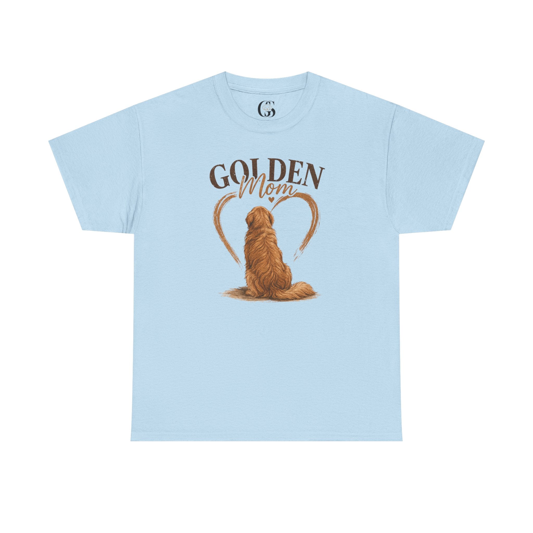 Golden Retriever Mom T-Shirt — "Golden Mom" Dog Lover Tee