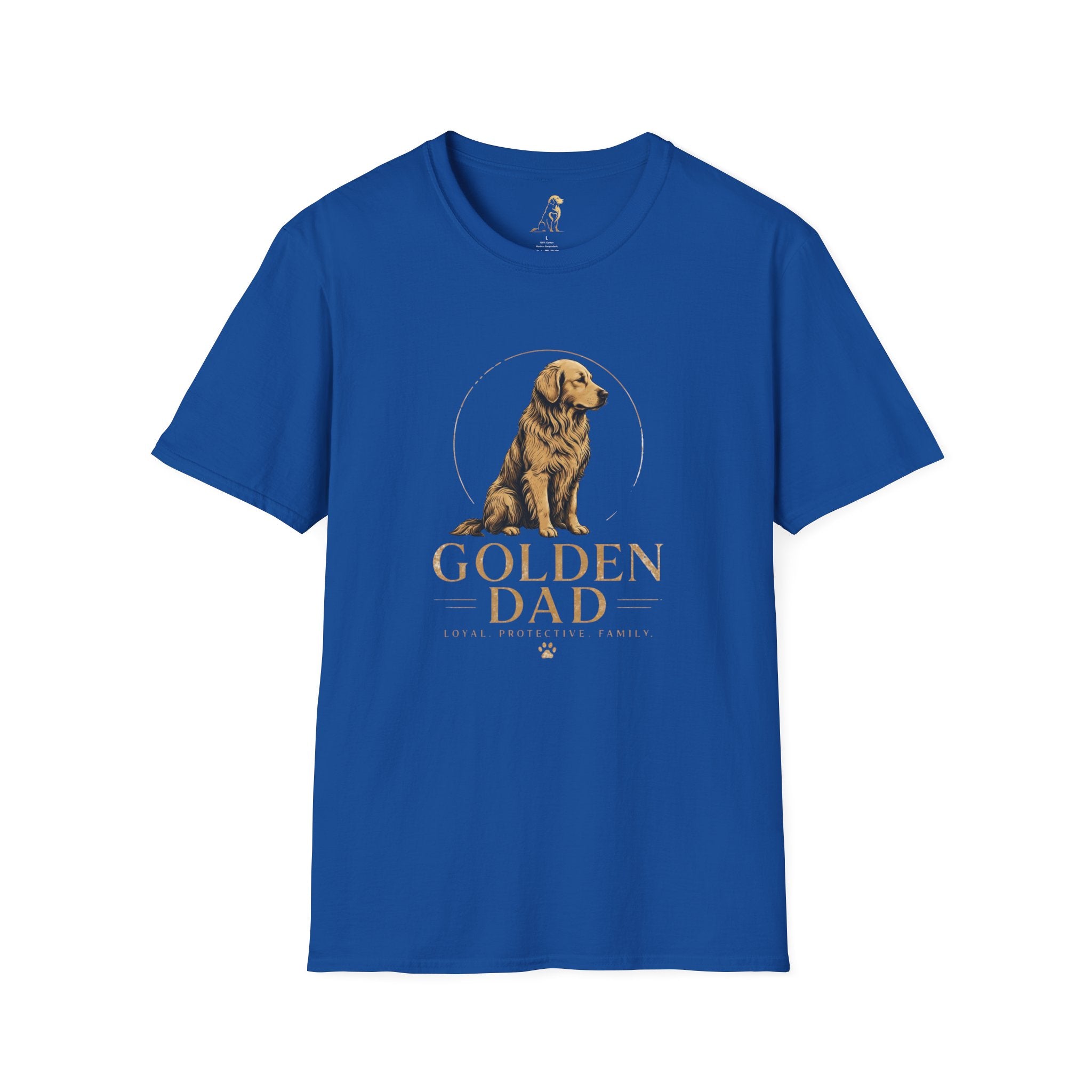 Golden Dad T-Shirt — Golden Retriever Dad Tee