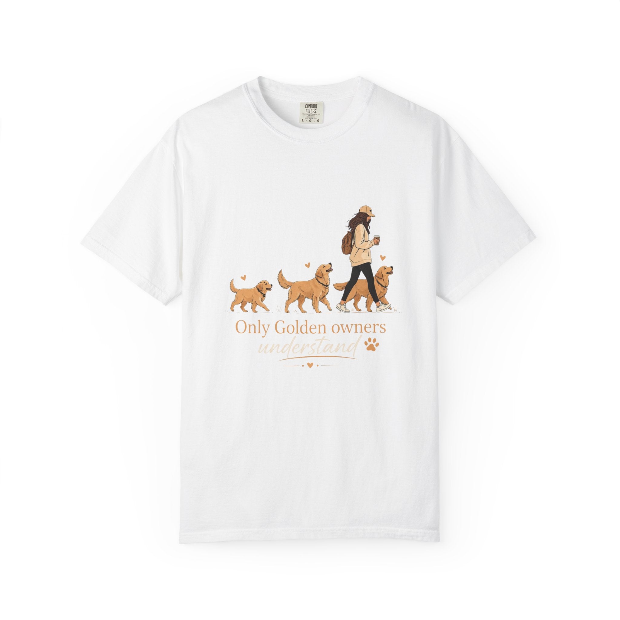Golden Retriever Owner T-Shirt — "Only Golden Owners"