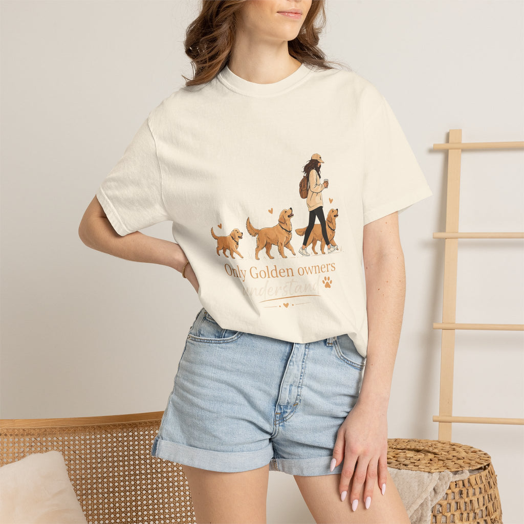 Golden Retriever Owner T-Shirt — "Only Golden Owners"