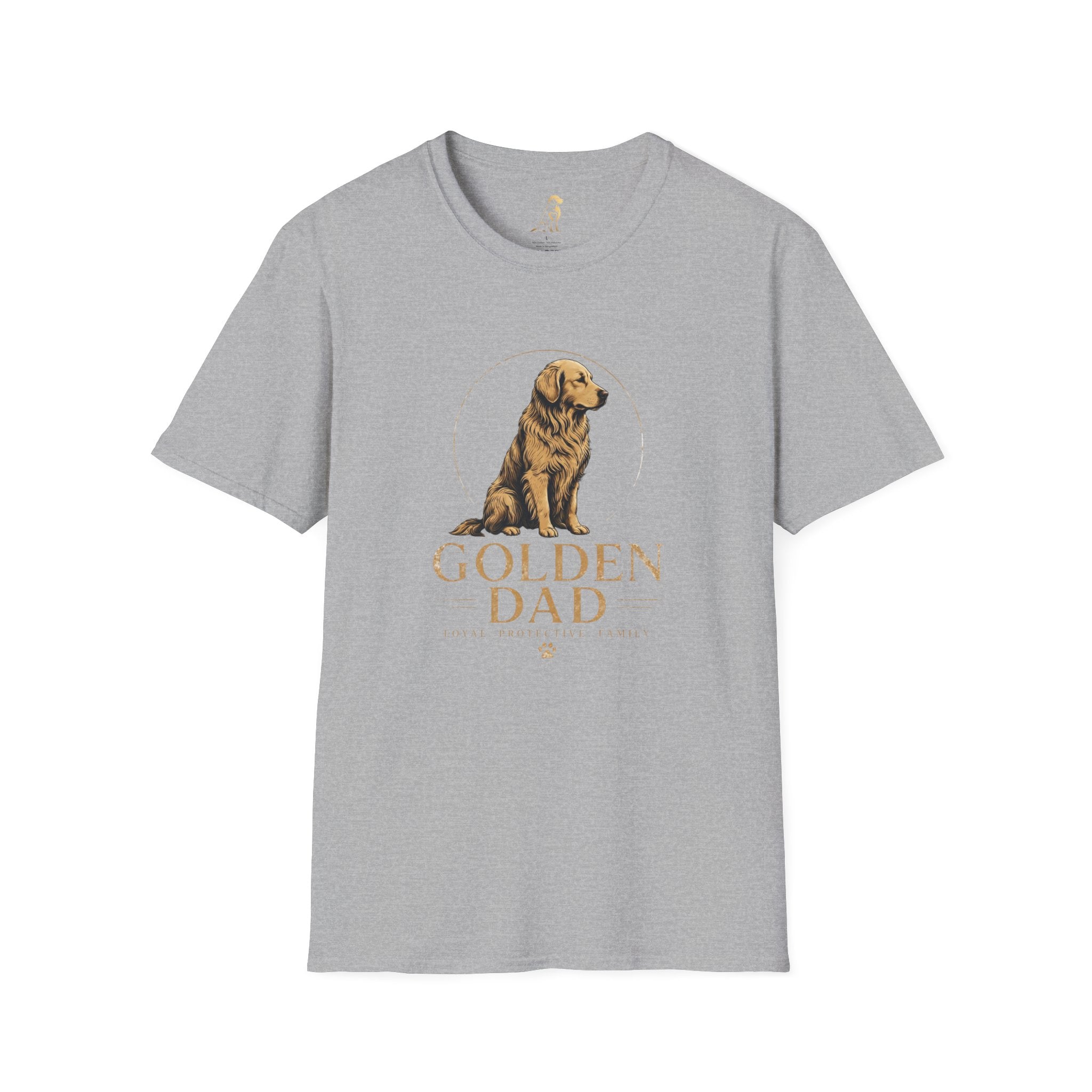 Golden Dad T-Shirt — Golden Retriever Dad Tee