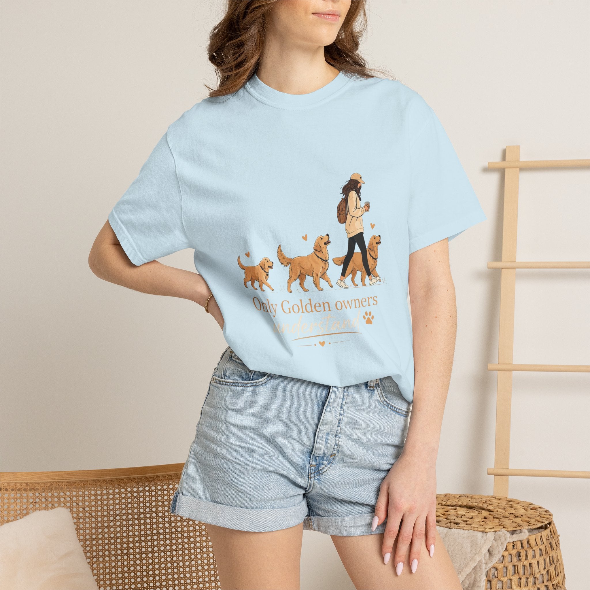 Golden Retriever Owner T-Shirt — "Only Golden Owners"