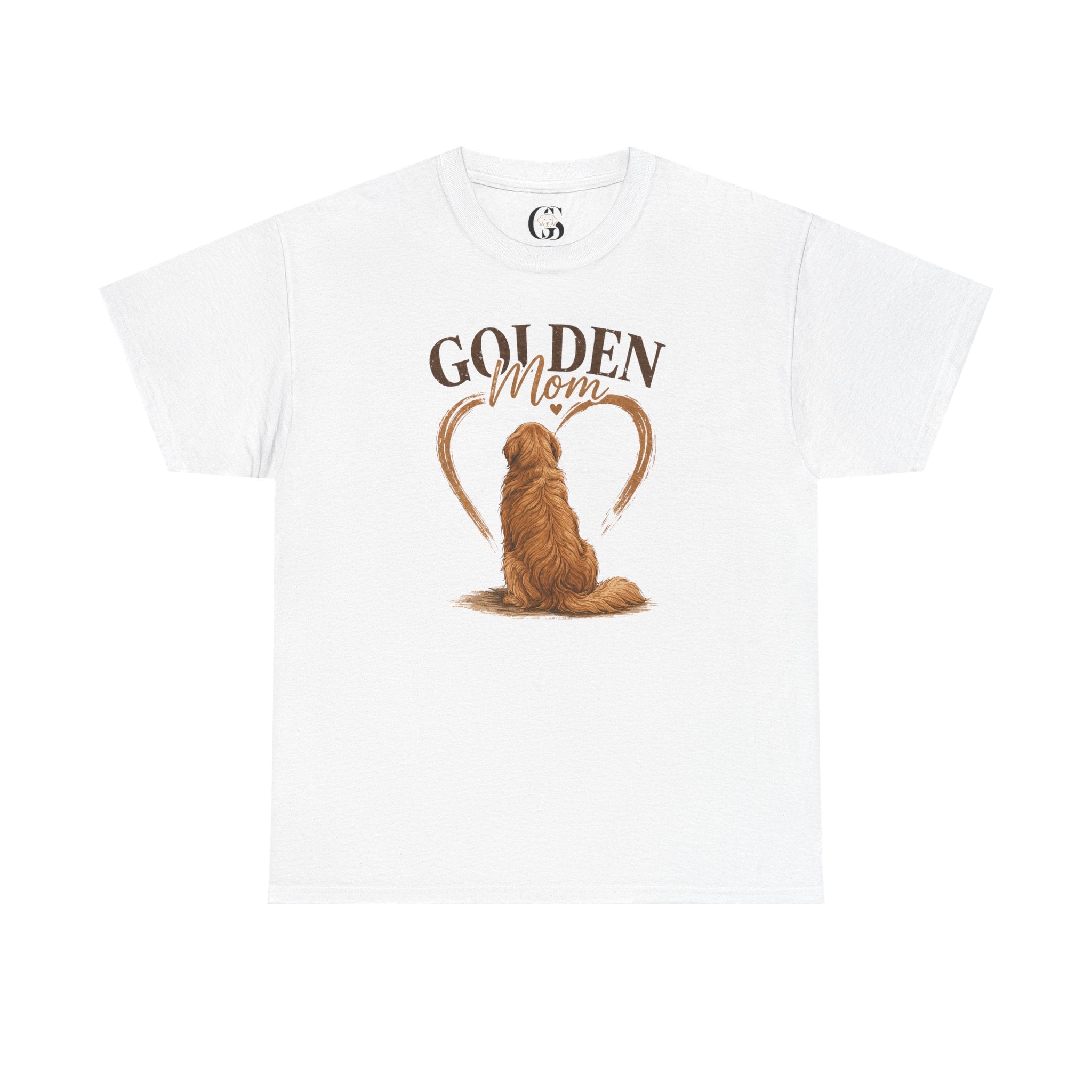Golden Retriever Mom T-Shirt — "Golden Mom" Dog Lover Tee