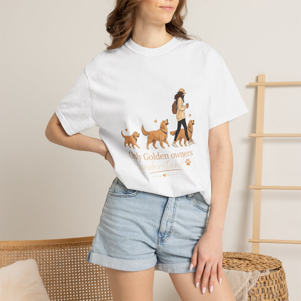 Golden Retriever Owner T-Shirt — "Only Golden Owners"