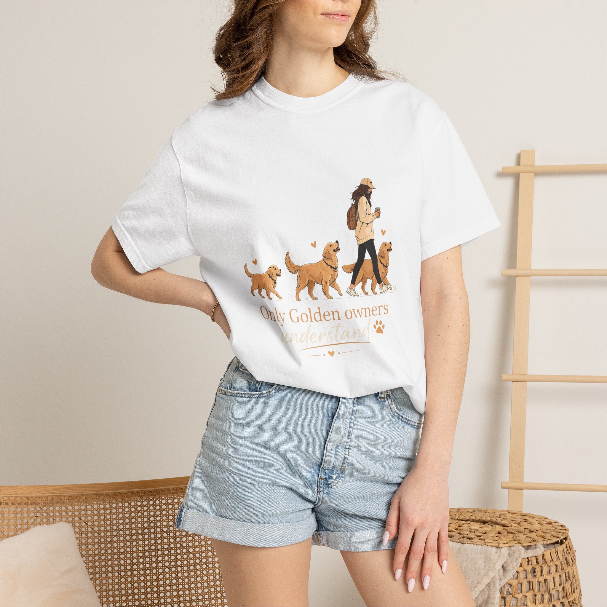 Golden Retriever Owner T-Shirt — "Only Golden Owners"